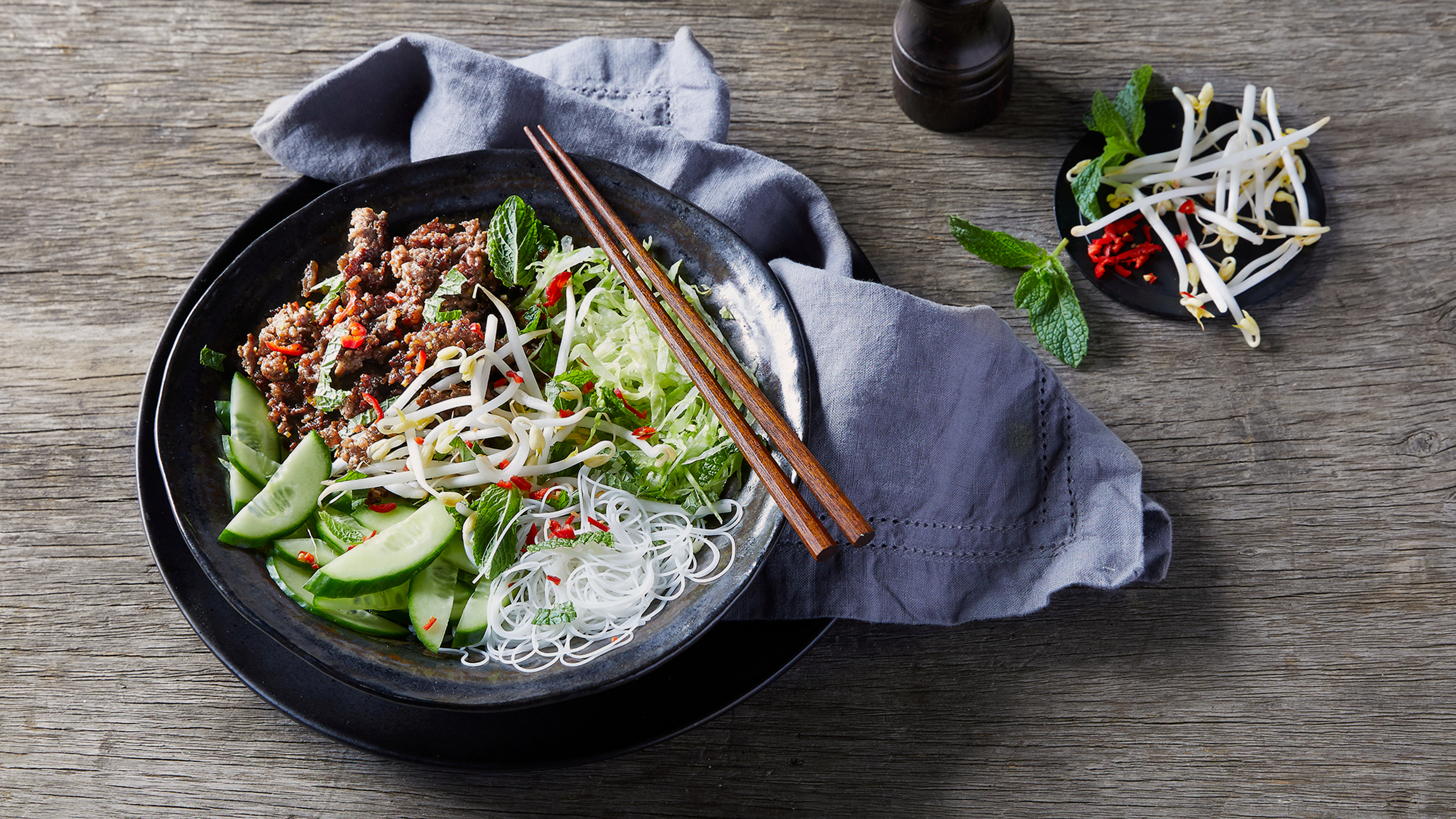 Vietnamese Beef Vermicelli Salad