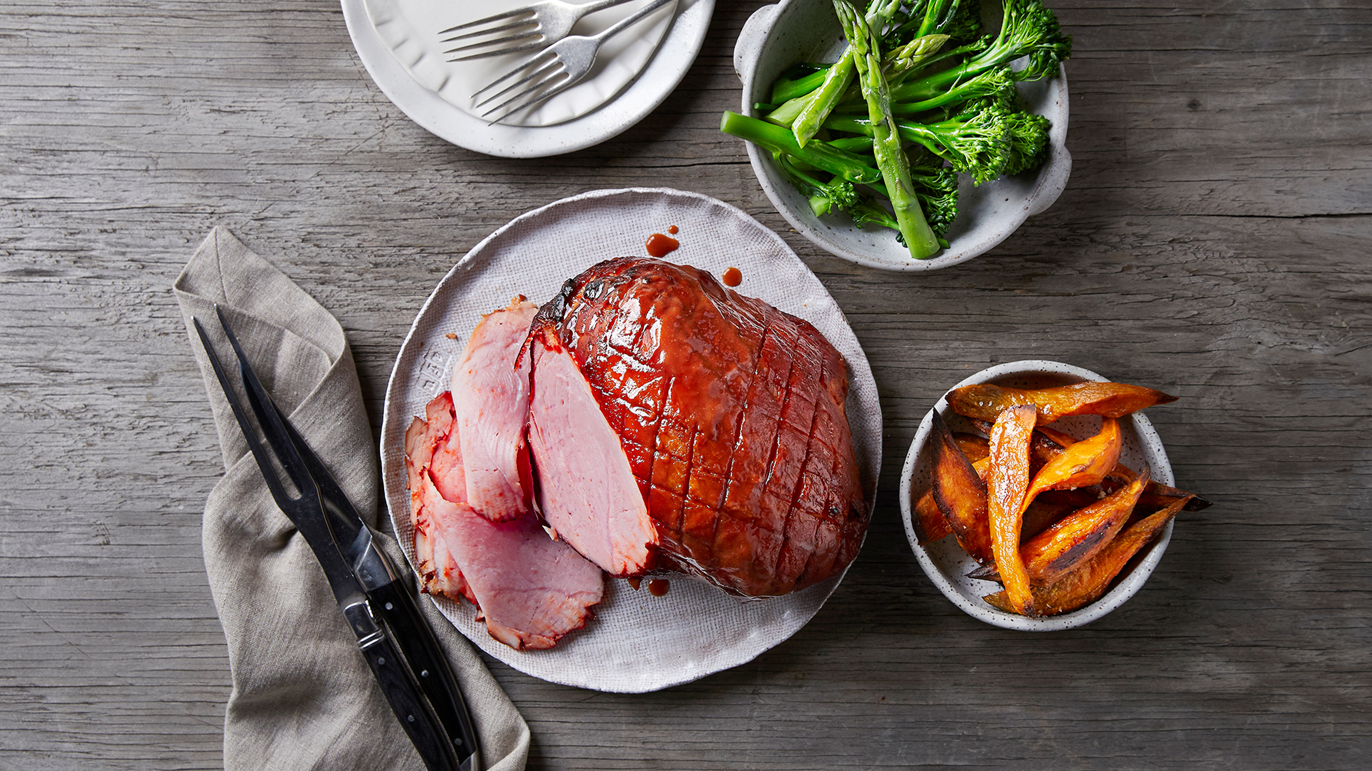 Christmas Glazed Ham