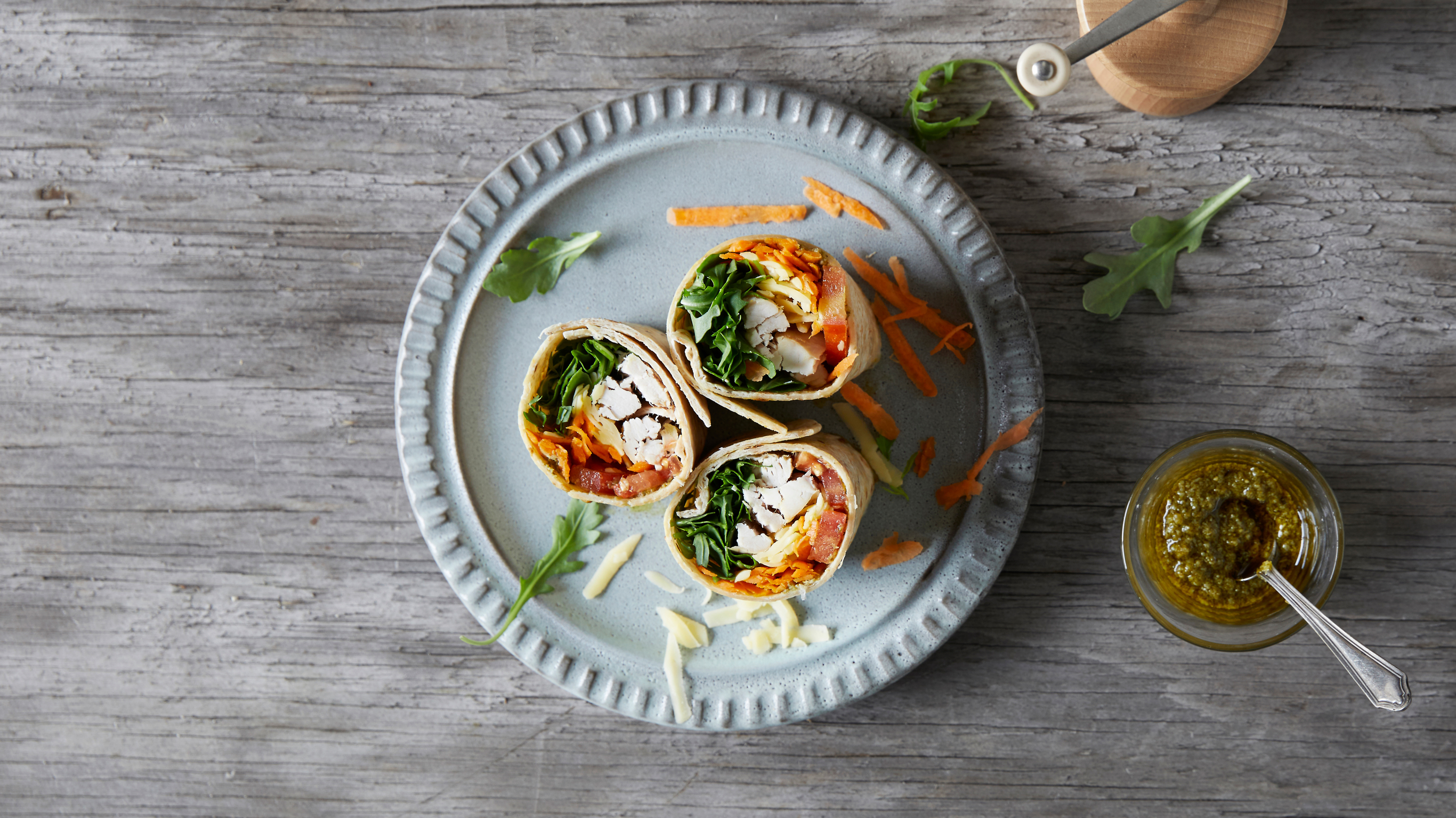 Roast Chicken Wrap