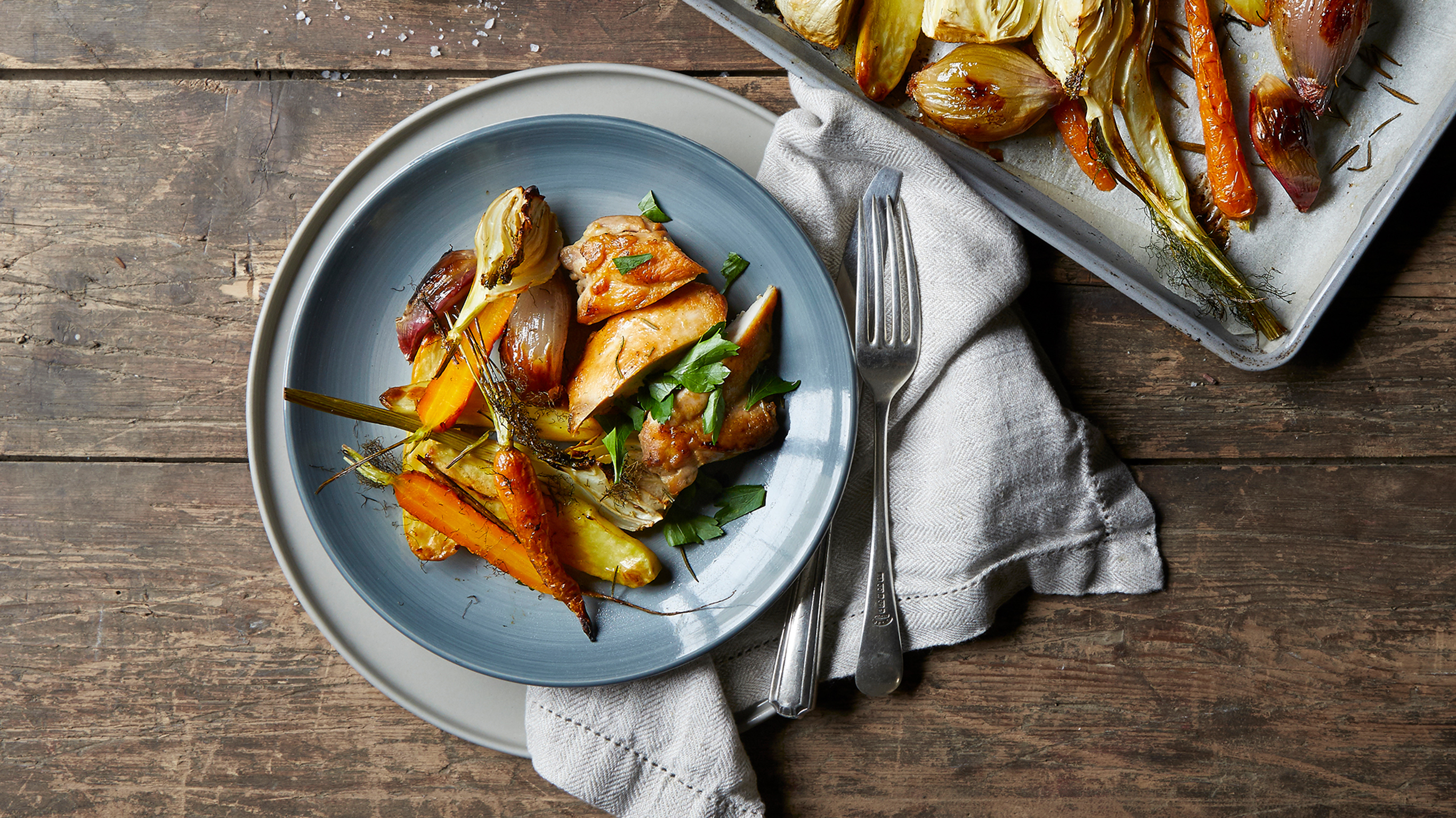 Roast Chicken with Vegetables