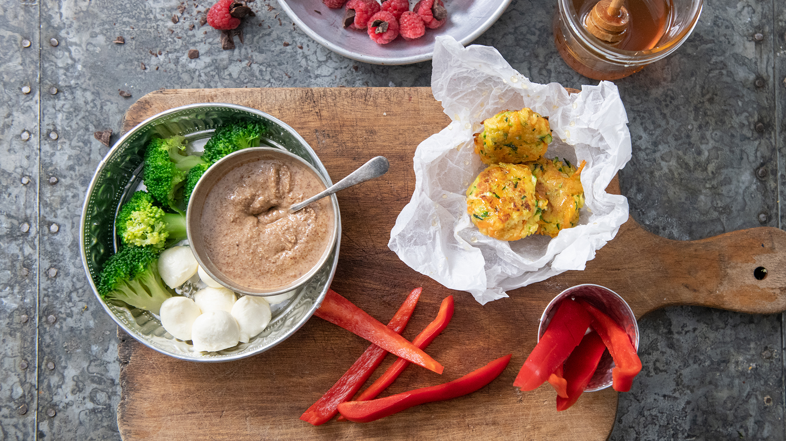 Sergio Perera's Lunch Box Zucchini Fritters