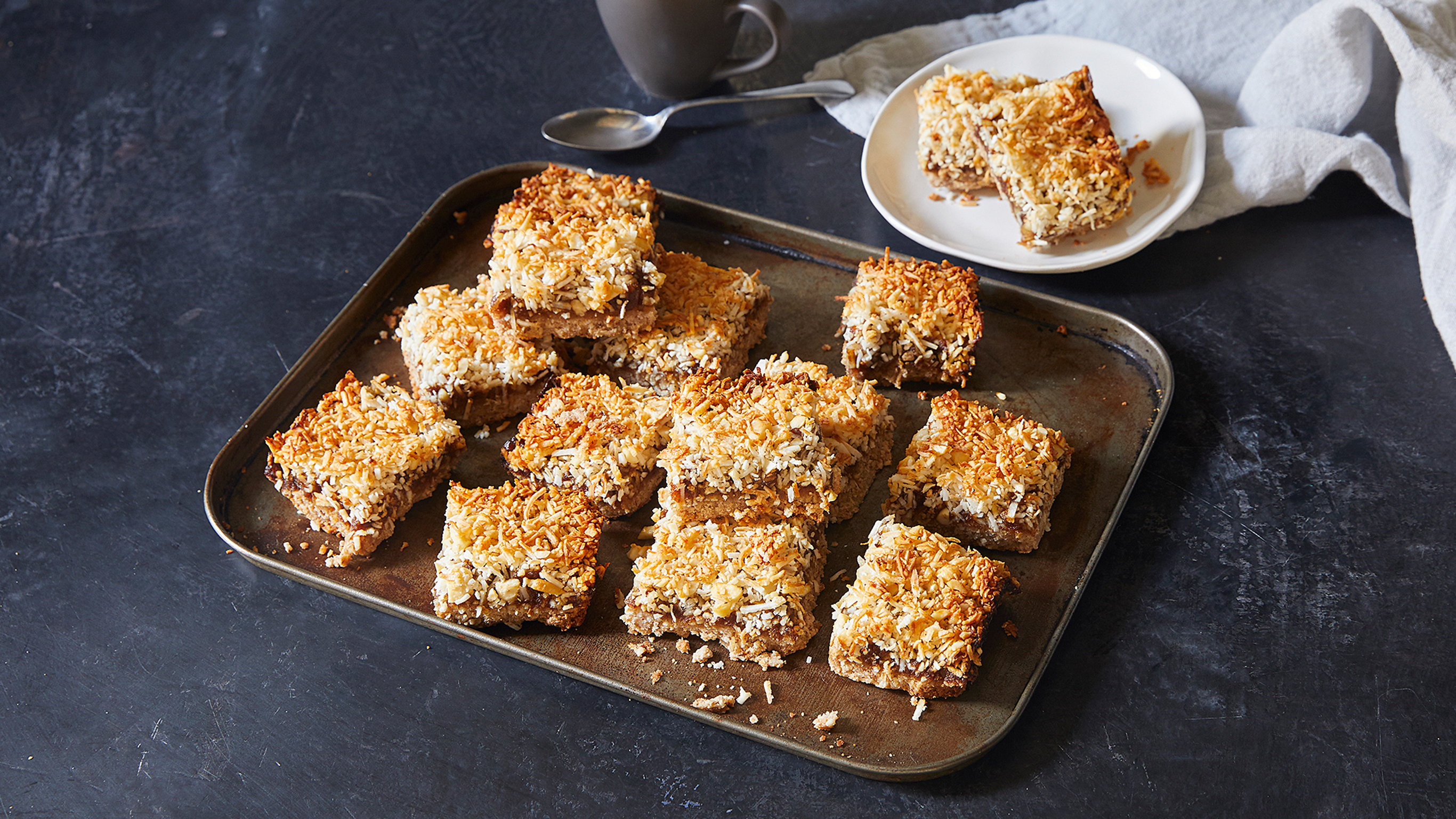 Coconut, Date & Nut Bites for Valentine's Day.