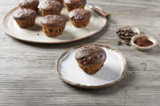 Choc Banana Espresso Muffins