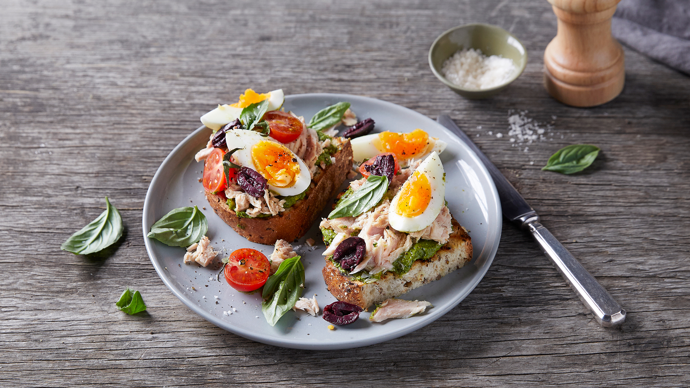 Nicoise Toast