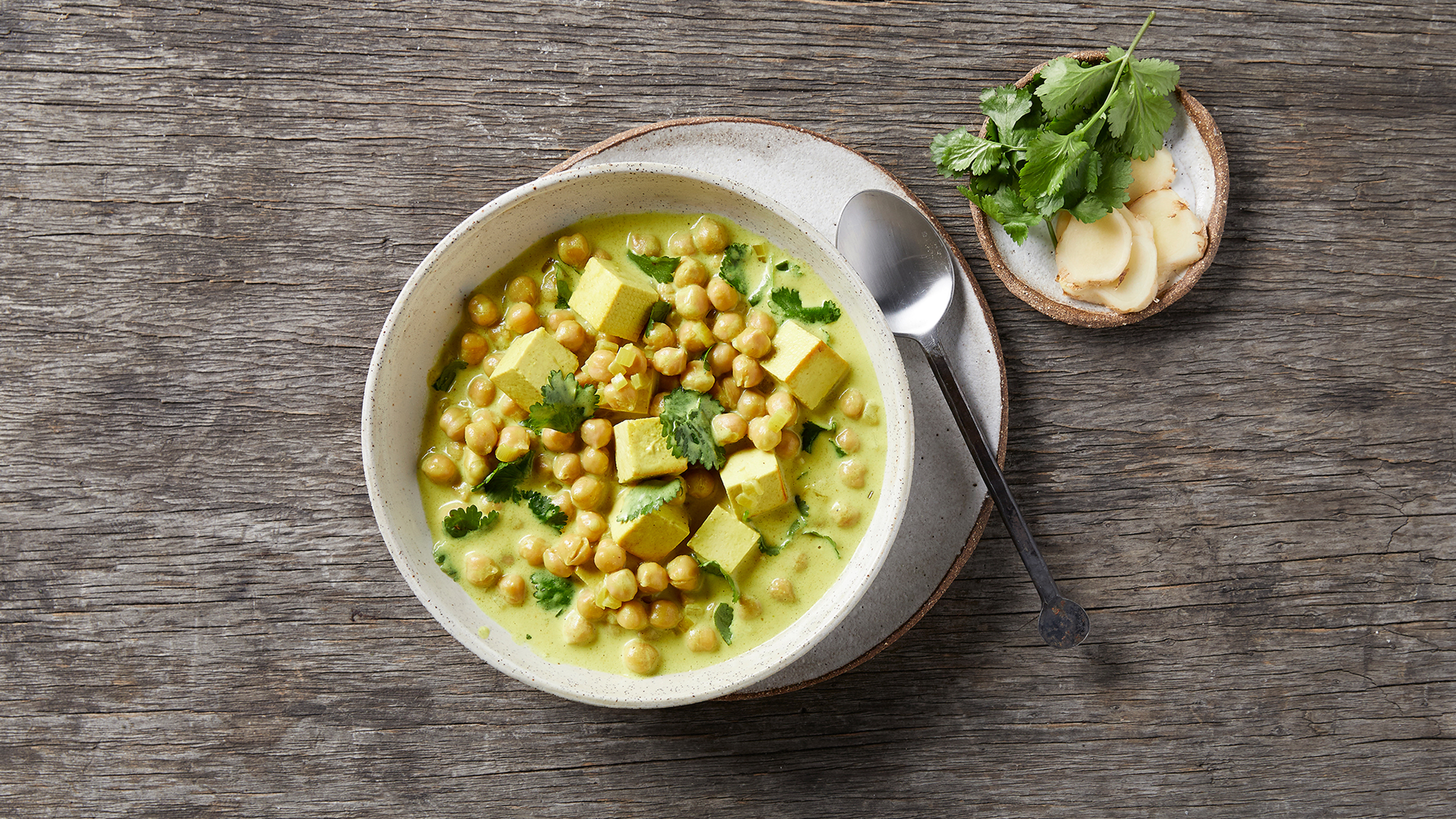 Turmeric & Coconut Stew with Chickpeas