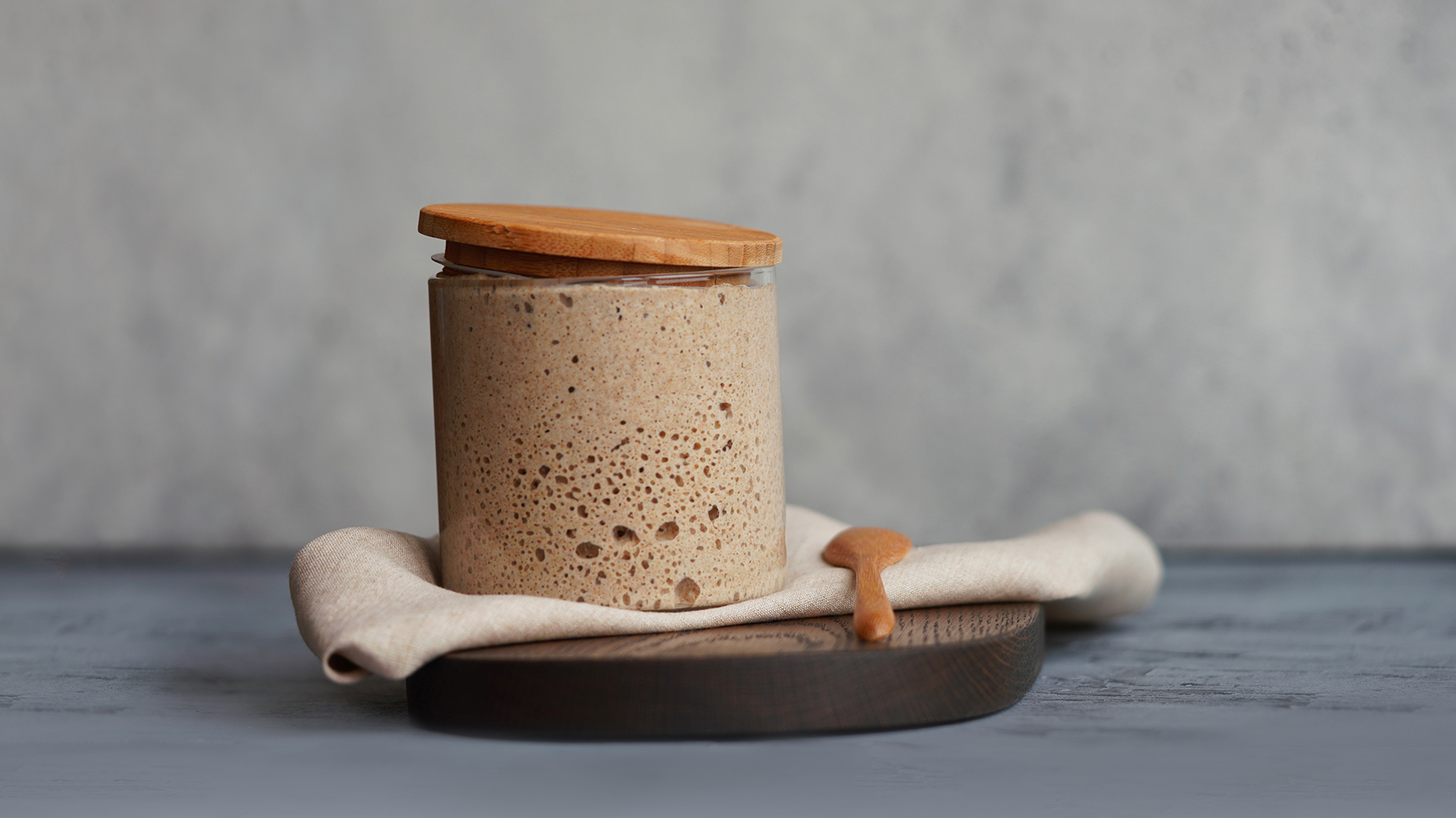 Centr's sourdough starter recipe.