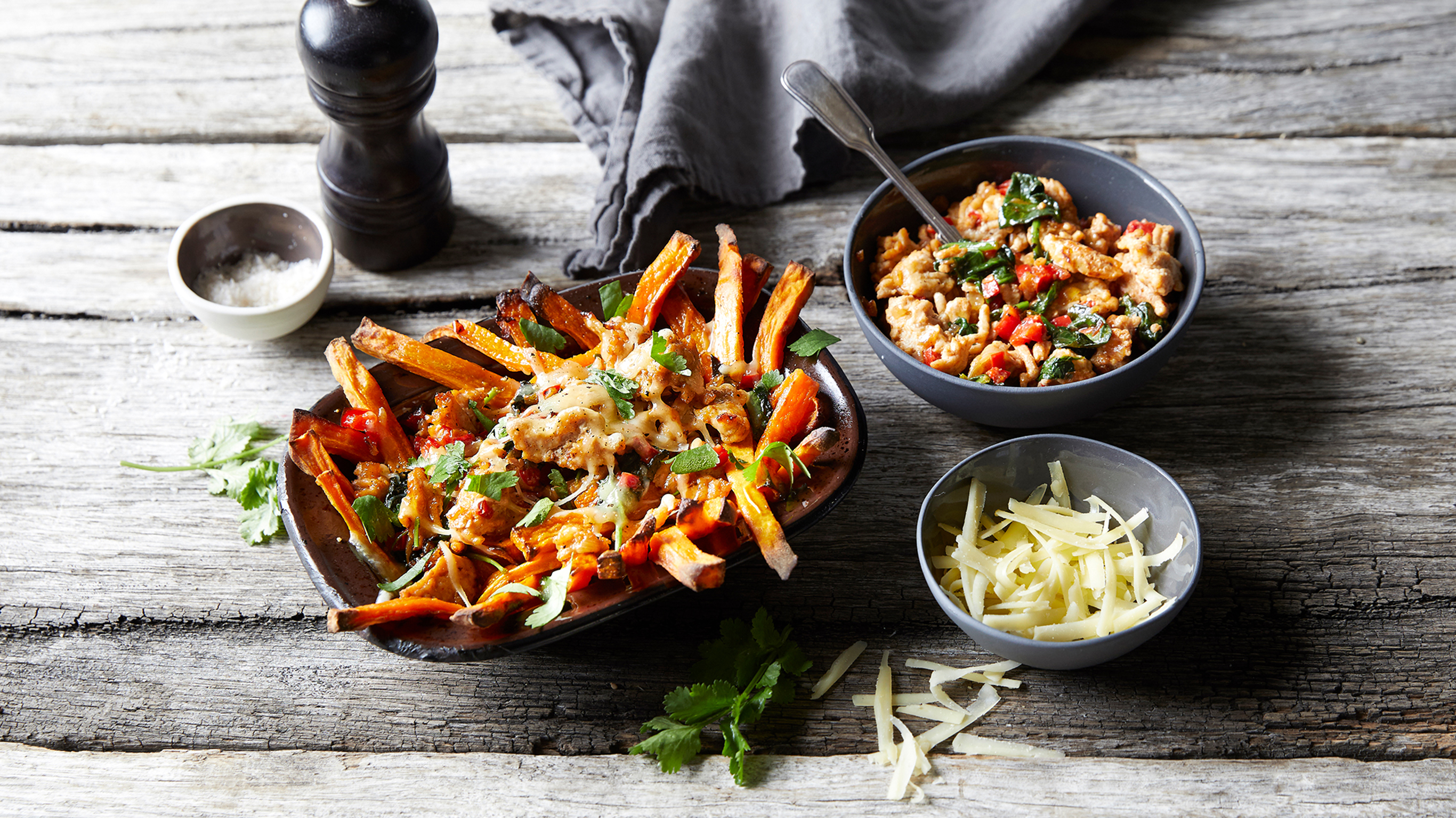 Loaded Chipotle Chicken Fries