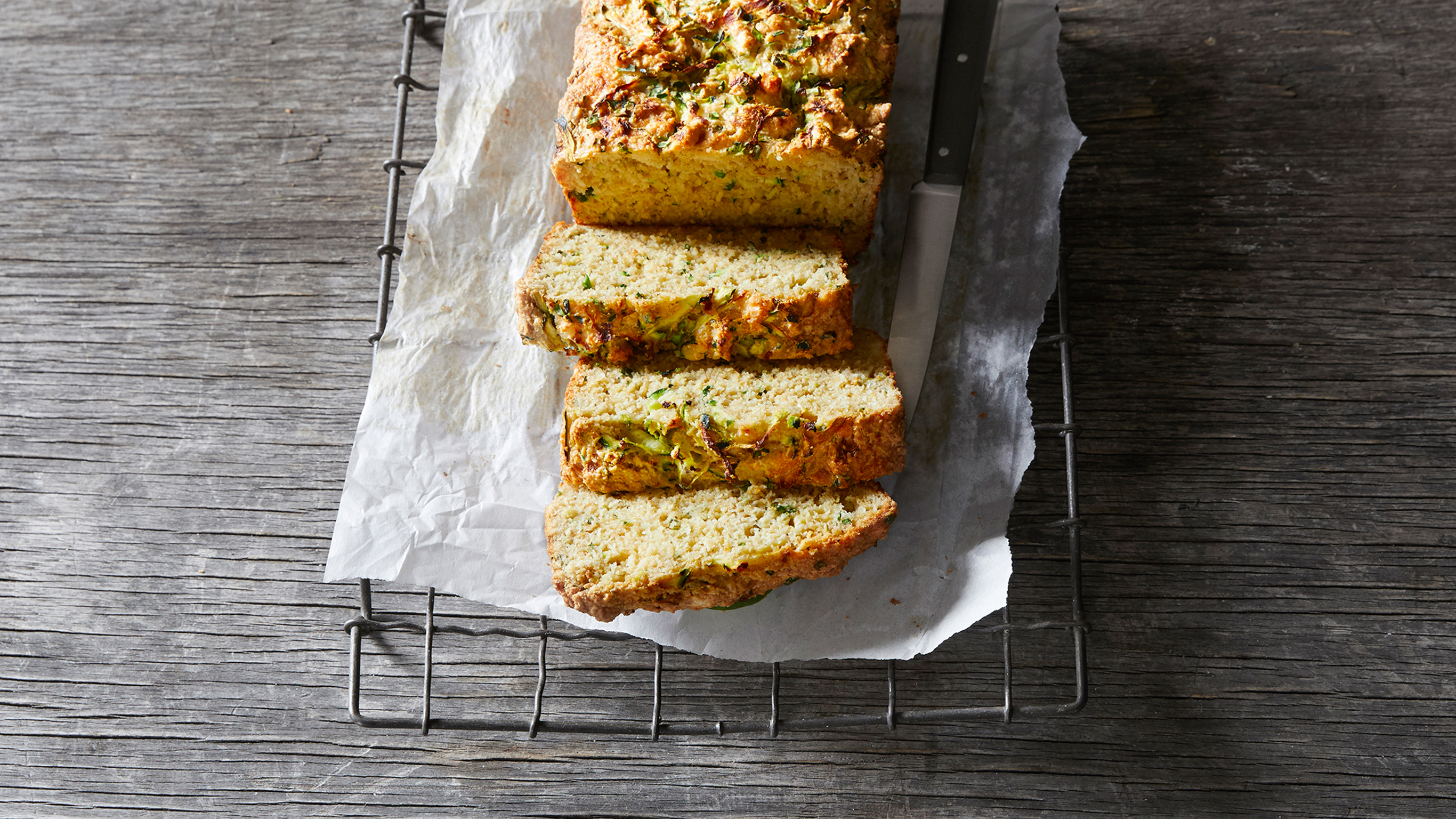 Zucchini & Chive Bread