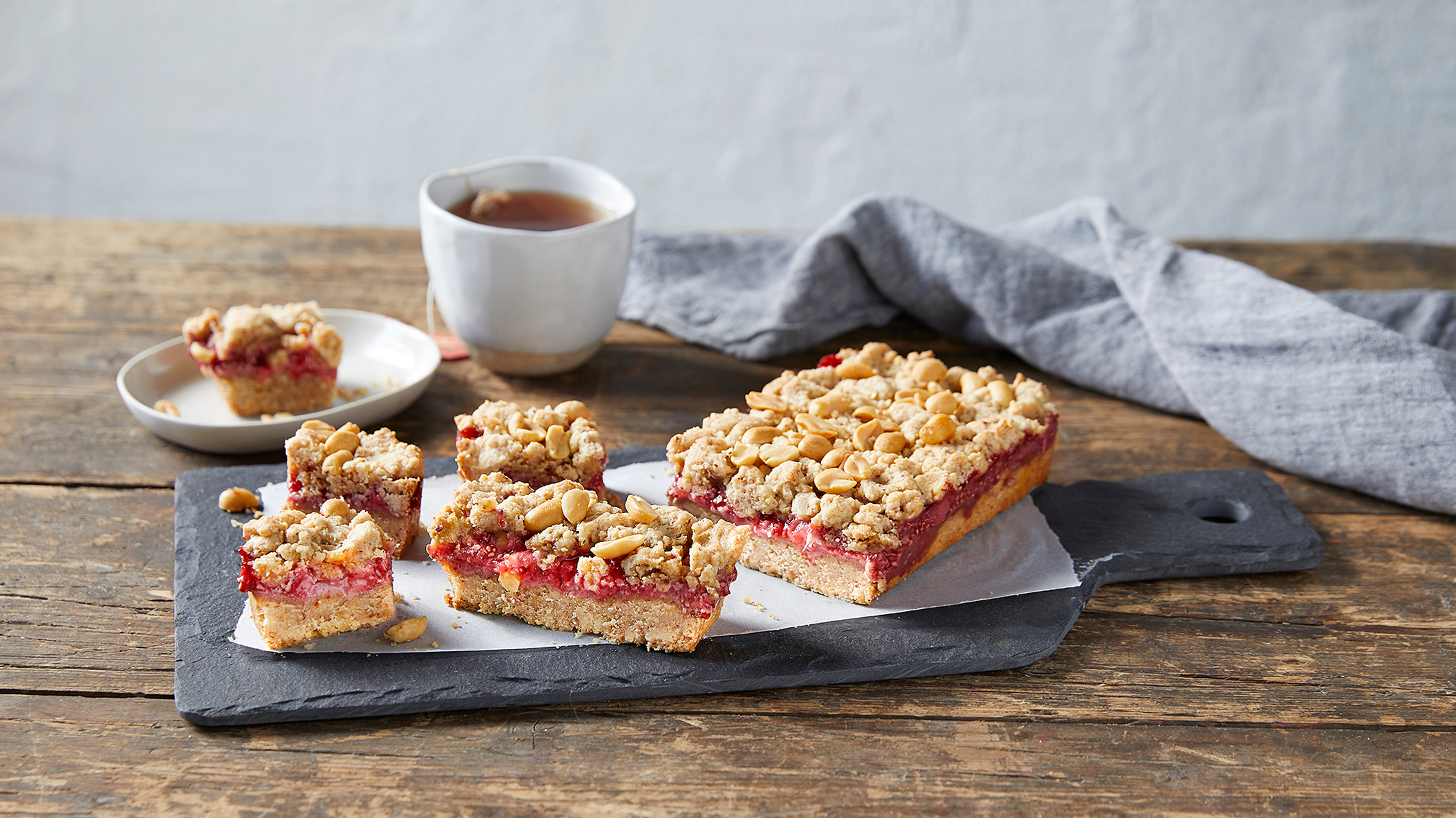 Peanut Butter & Strawberry Jelly Bites