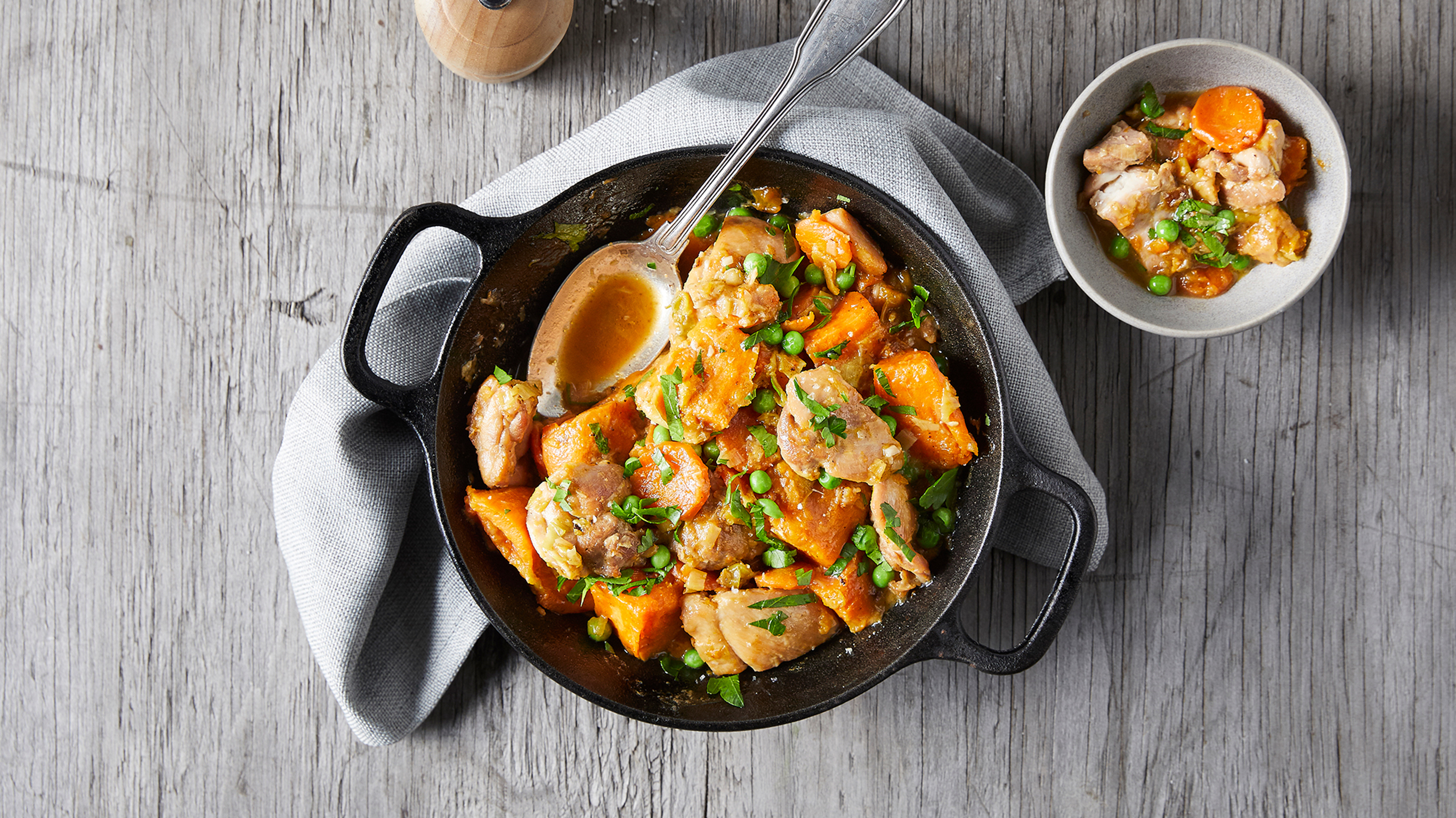 Braised Chicken & Vegetables