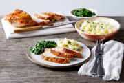 Roasted Turkey, Mashed Potato & Greens