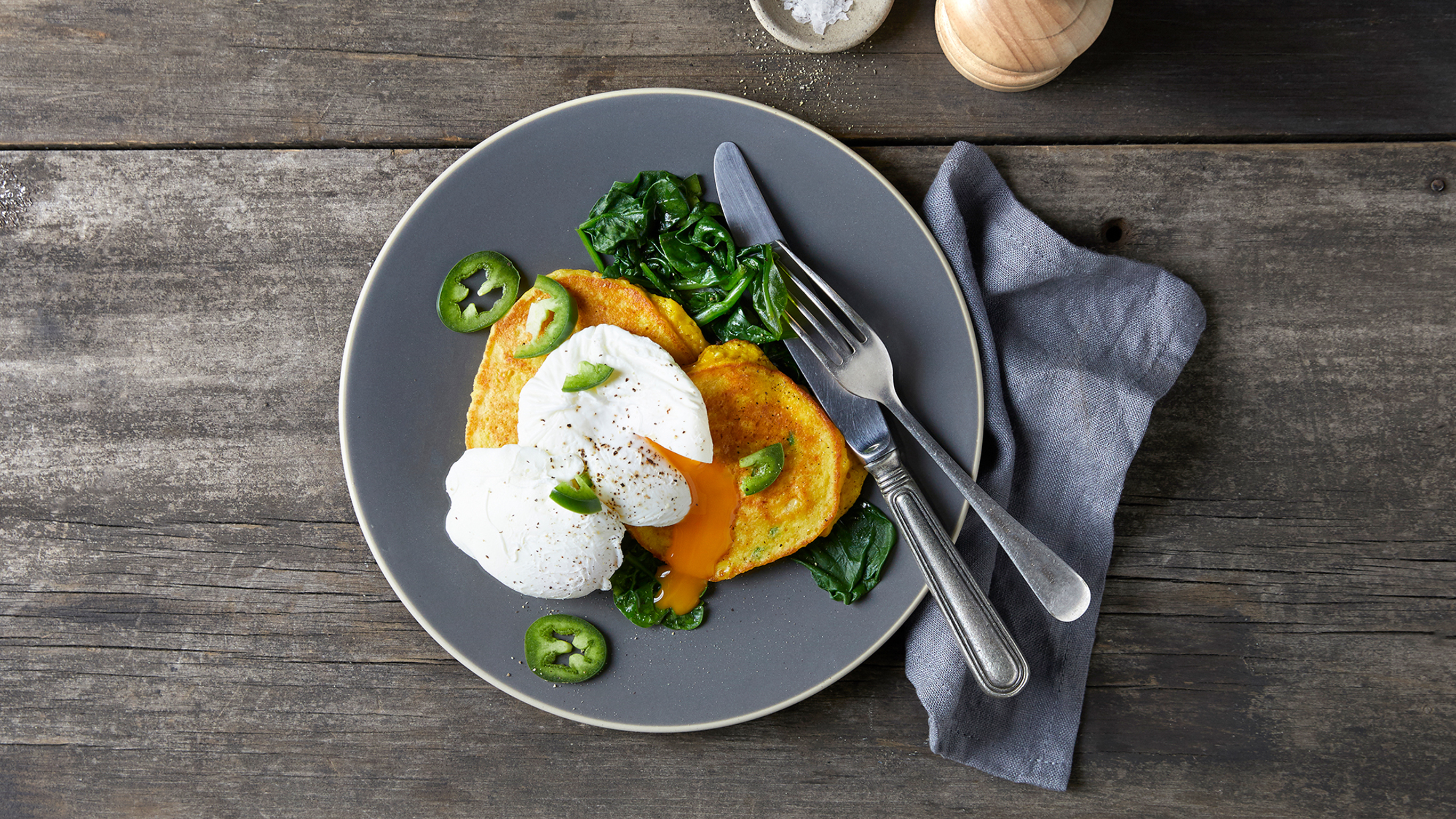 My poached eggs are coming apart!