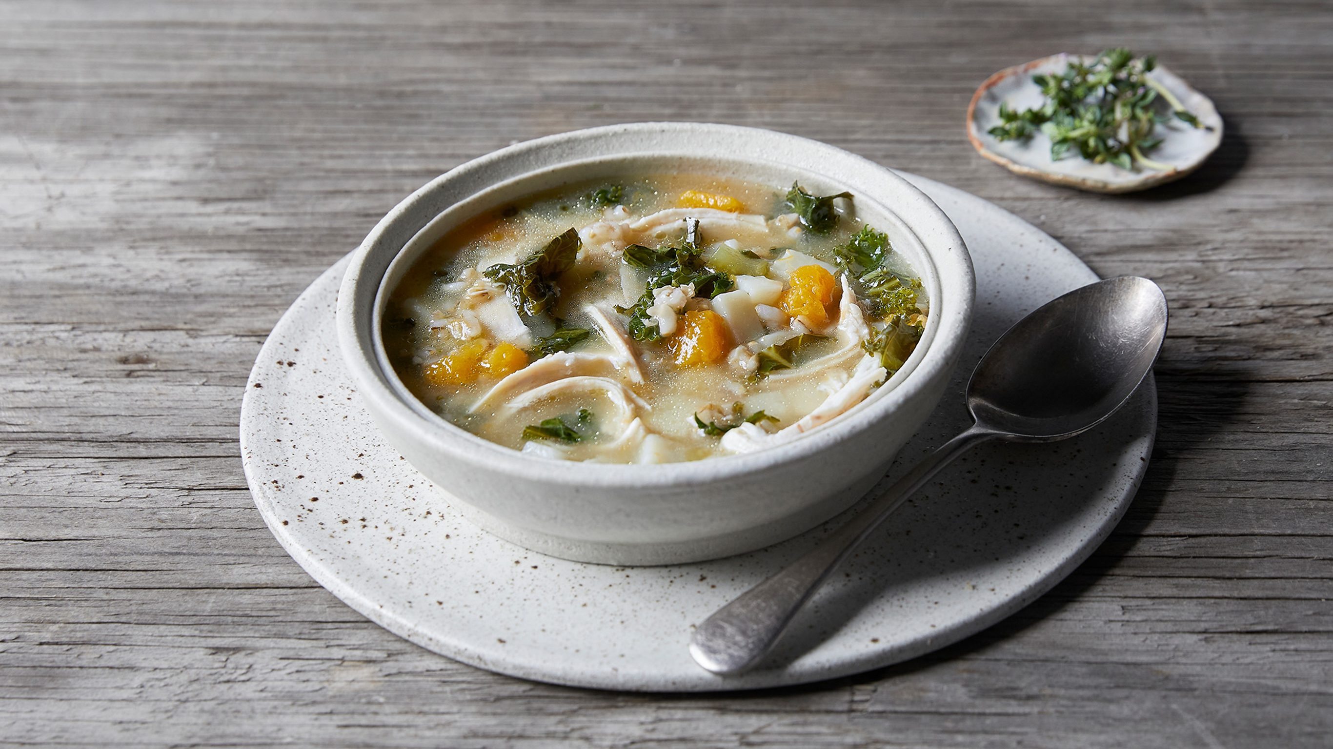 Sergio's Slow-cooker Hearty Chicken & Root Vegetable Soup