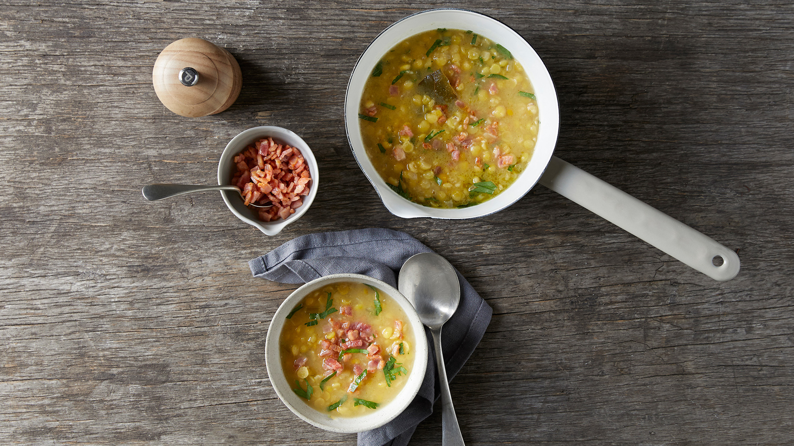 Split Pea & Bacon Soup