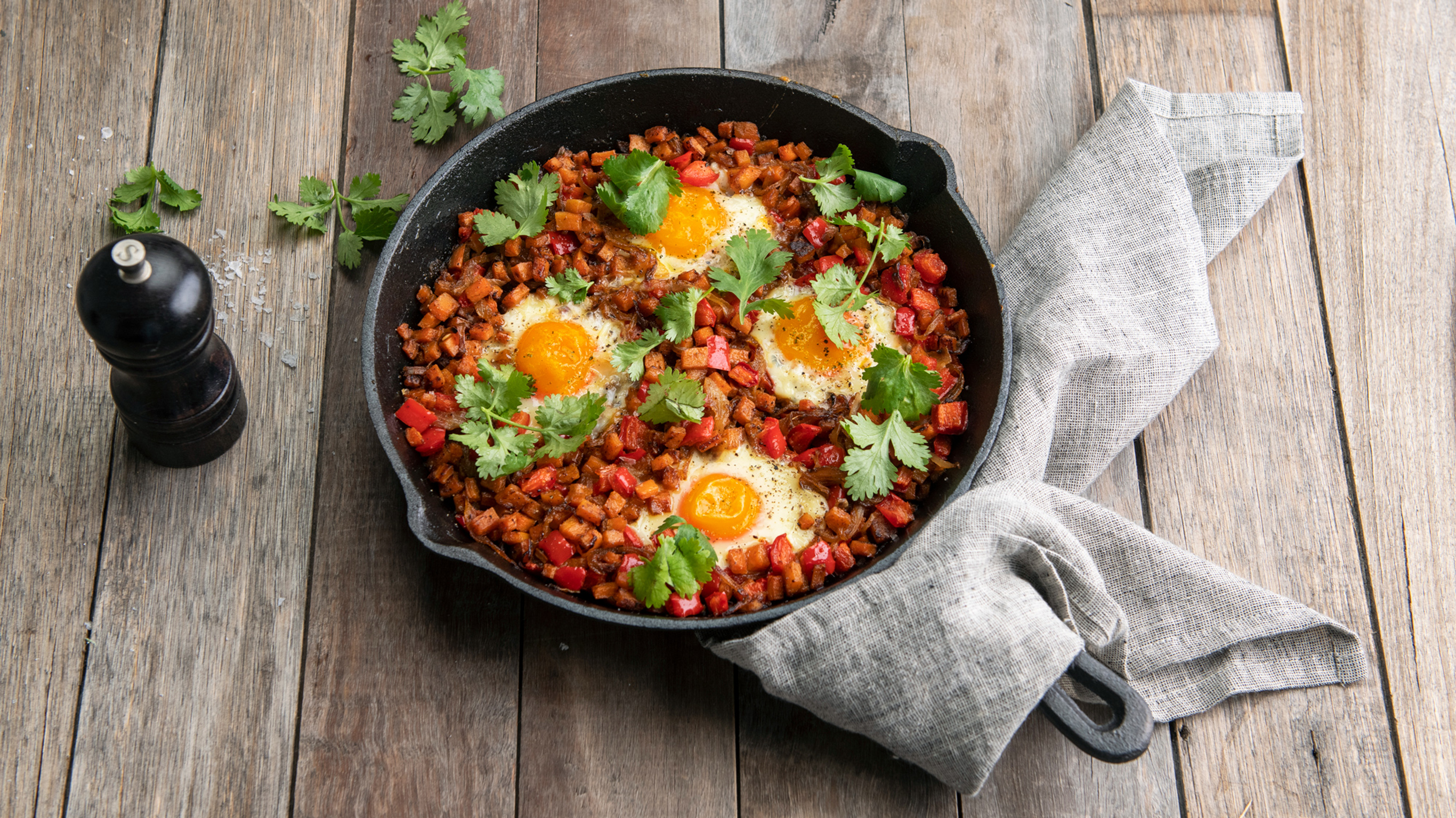 Dan's Sweet Potato Skillet Hash