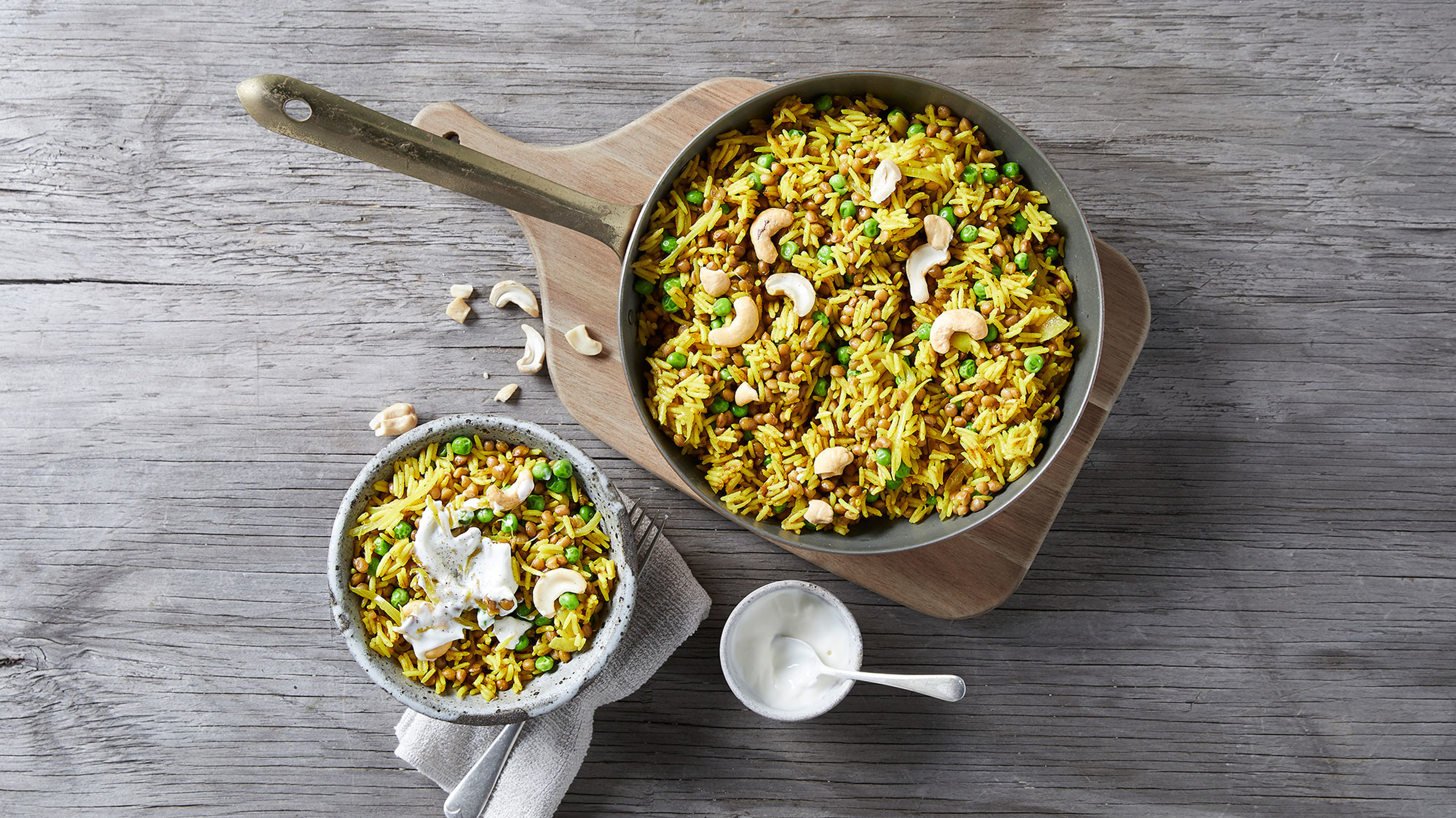 Indian Lentil Pilaf