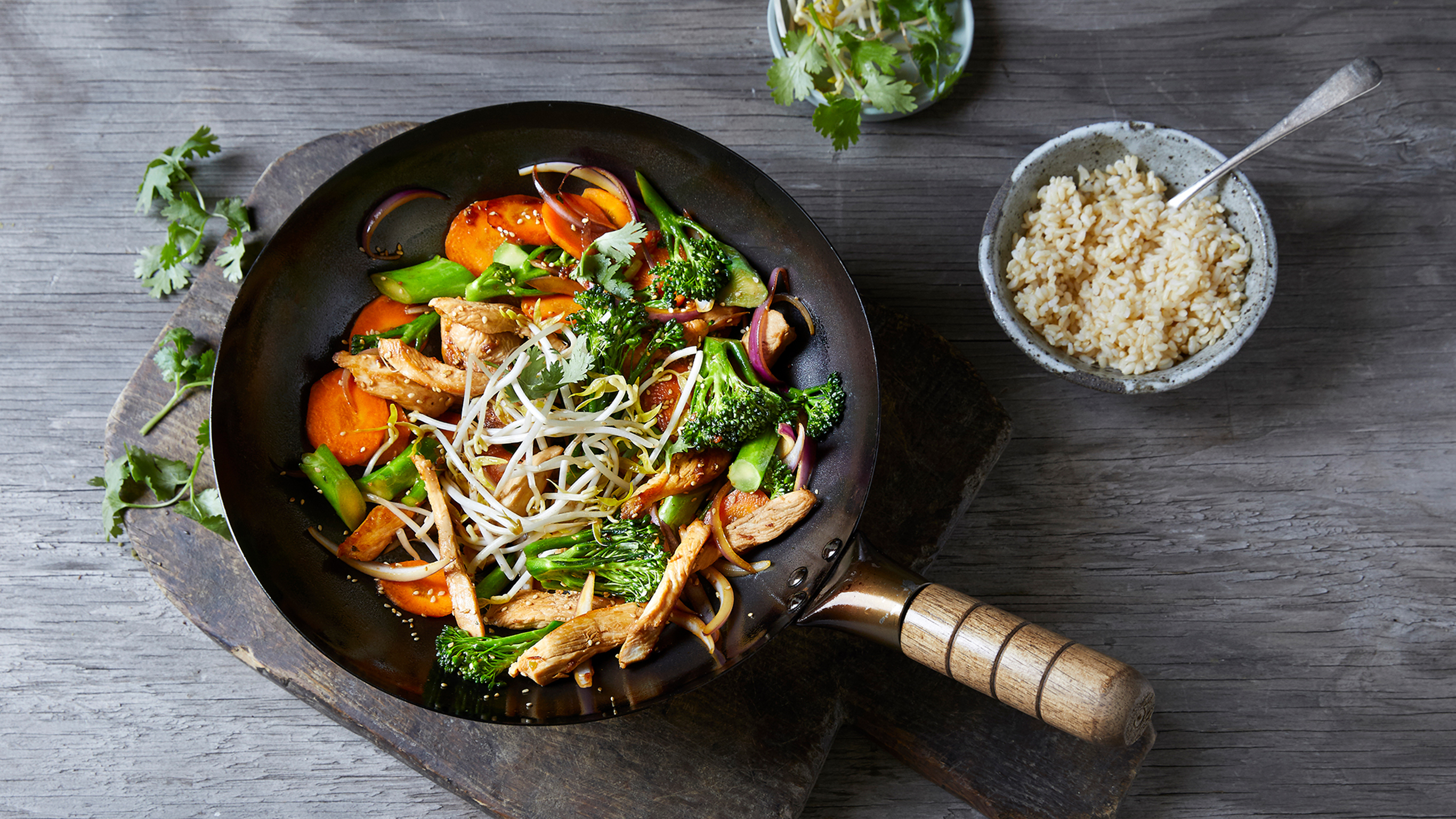 Luke's Sesame Chicken Stir-fry with Broccolini