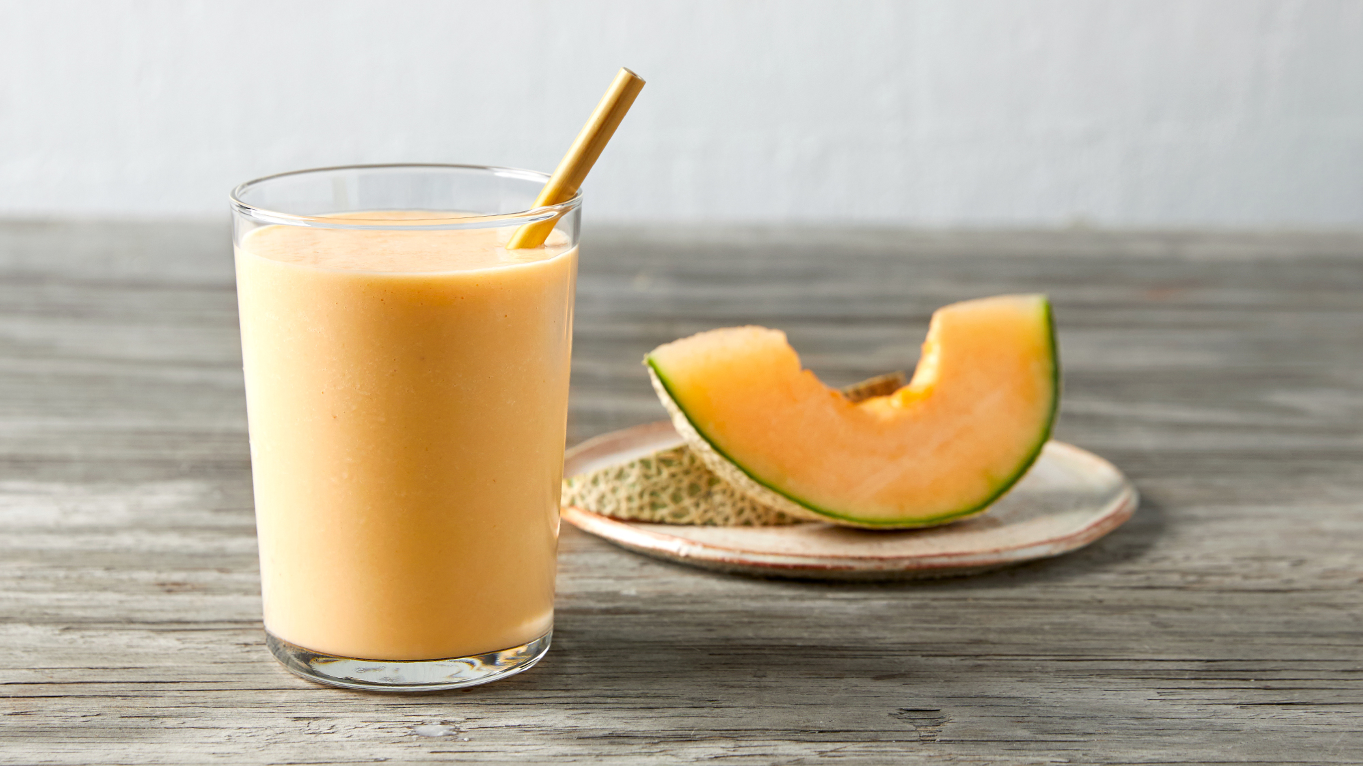 Creamy Cantaloupe Smoothie