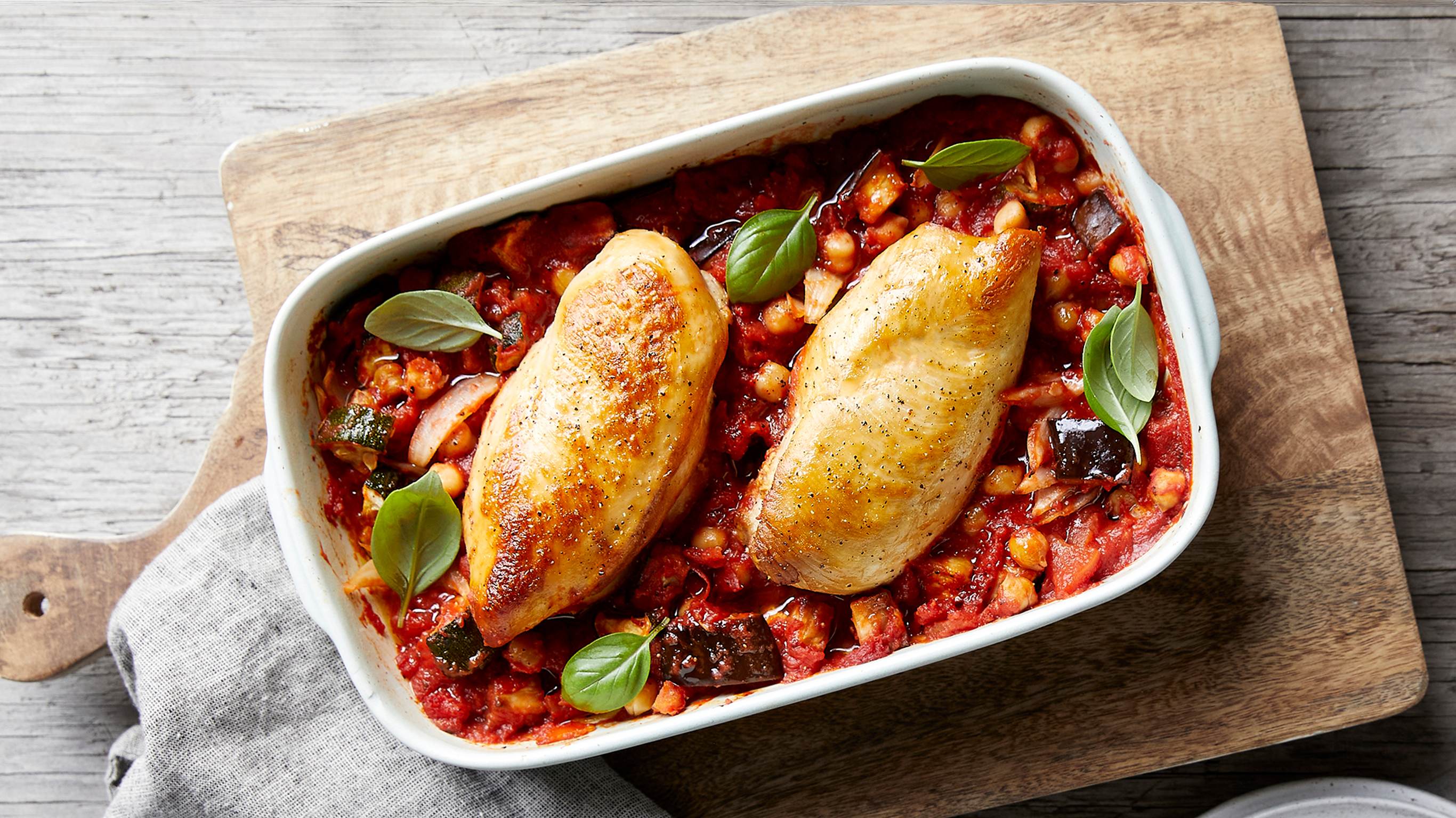 Chicken Ratatouille Bake