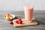 Peach & Raspberry Smoothie