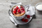 Lemon & Raspberry Microwave Mug Cake