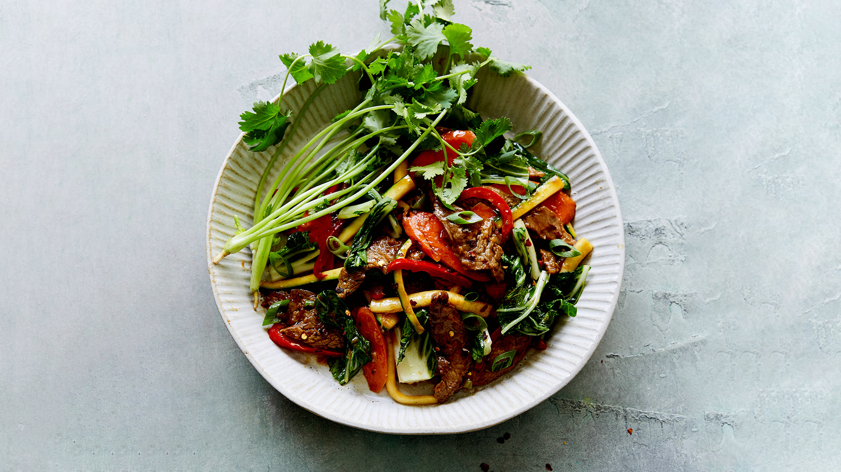 Ponzu Beef Stir-fry