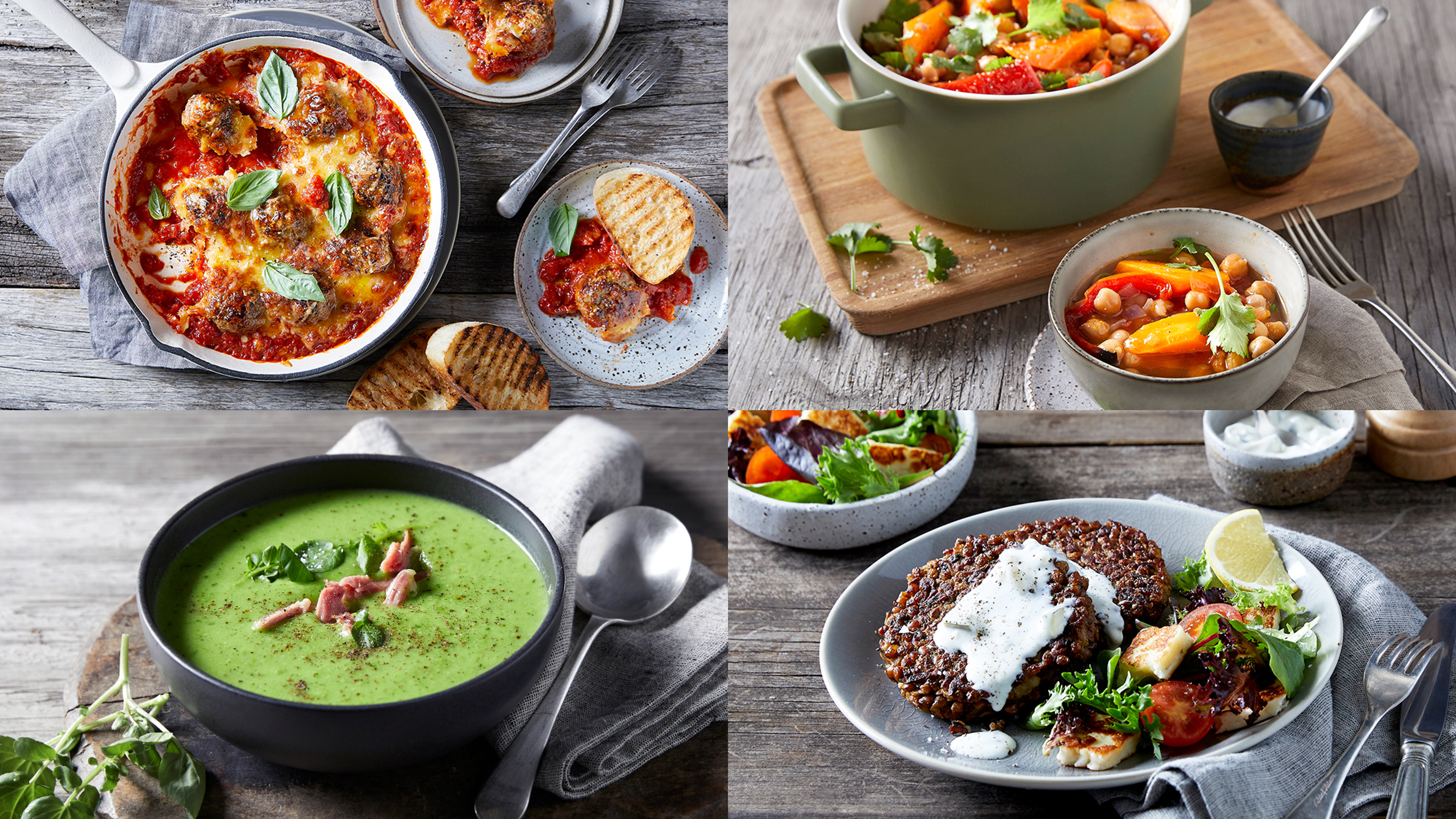 Four batch-cookable recipes from the Centr menu library.
