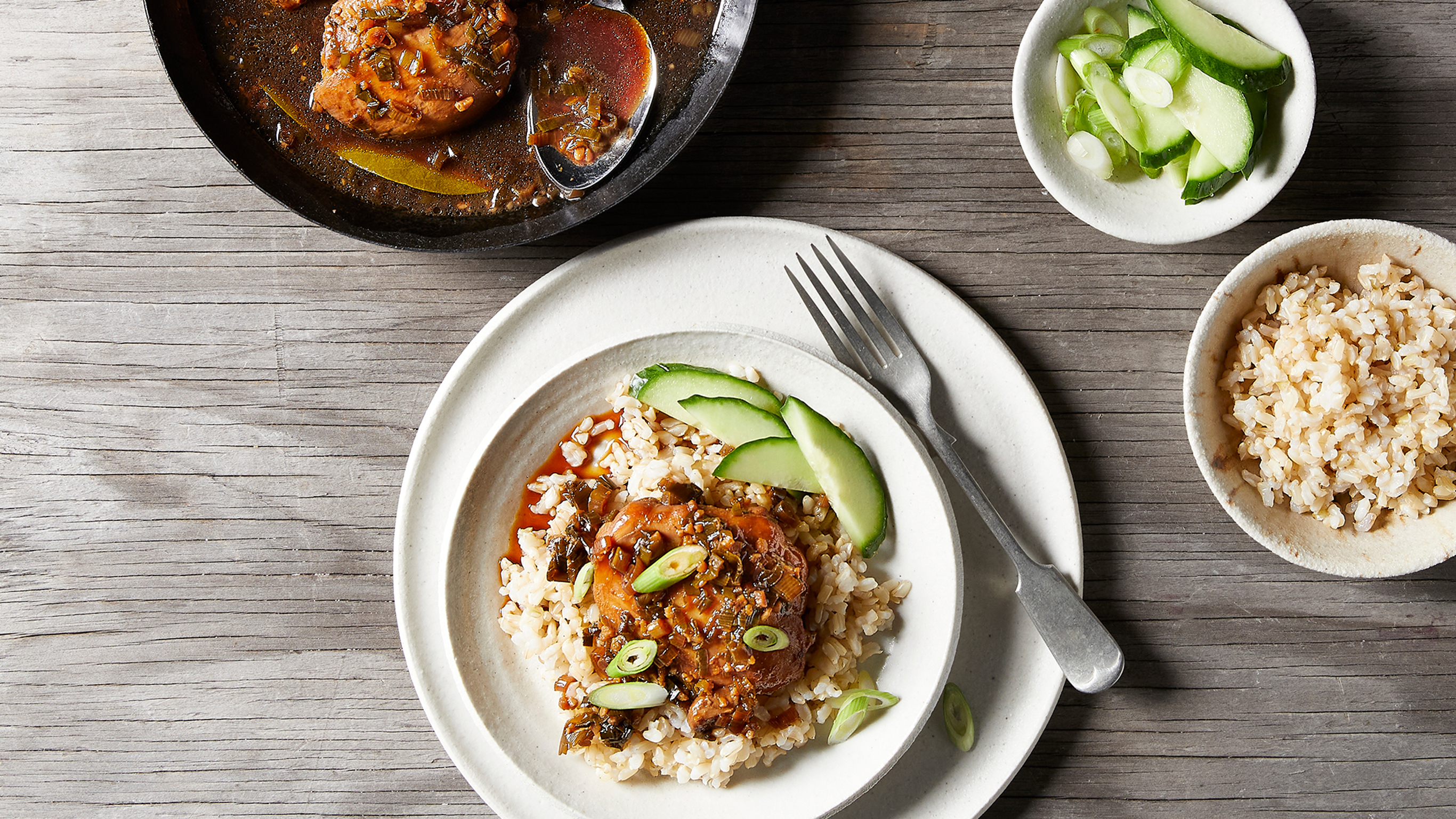 Chicken Adobo with Rice