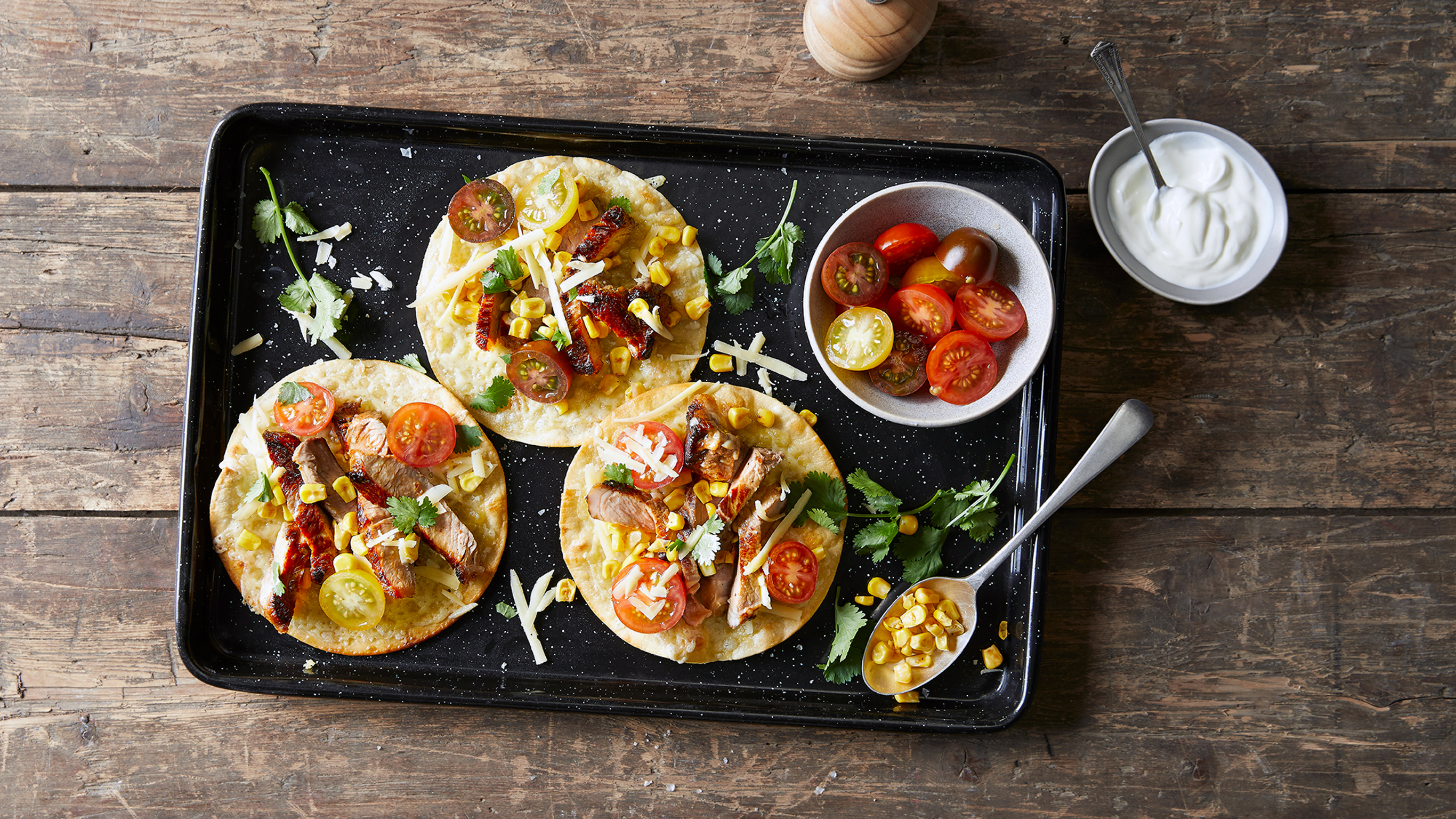 Steak Tostada