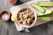 Mayo-free Tuna Salad Snack