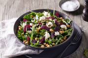 Chickpea & Beetroot Salad with Goat’s Cheese