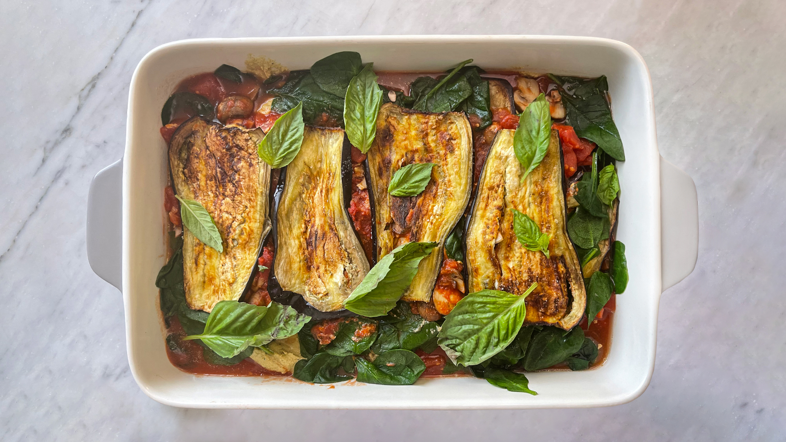 Dan's Vegetable Pasta Bake with Ricotta
