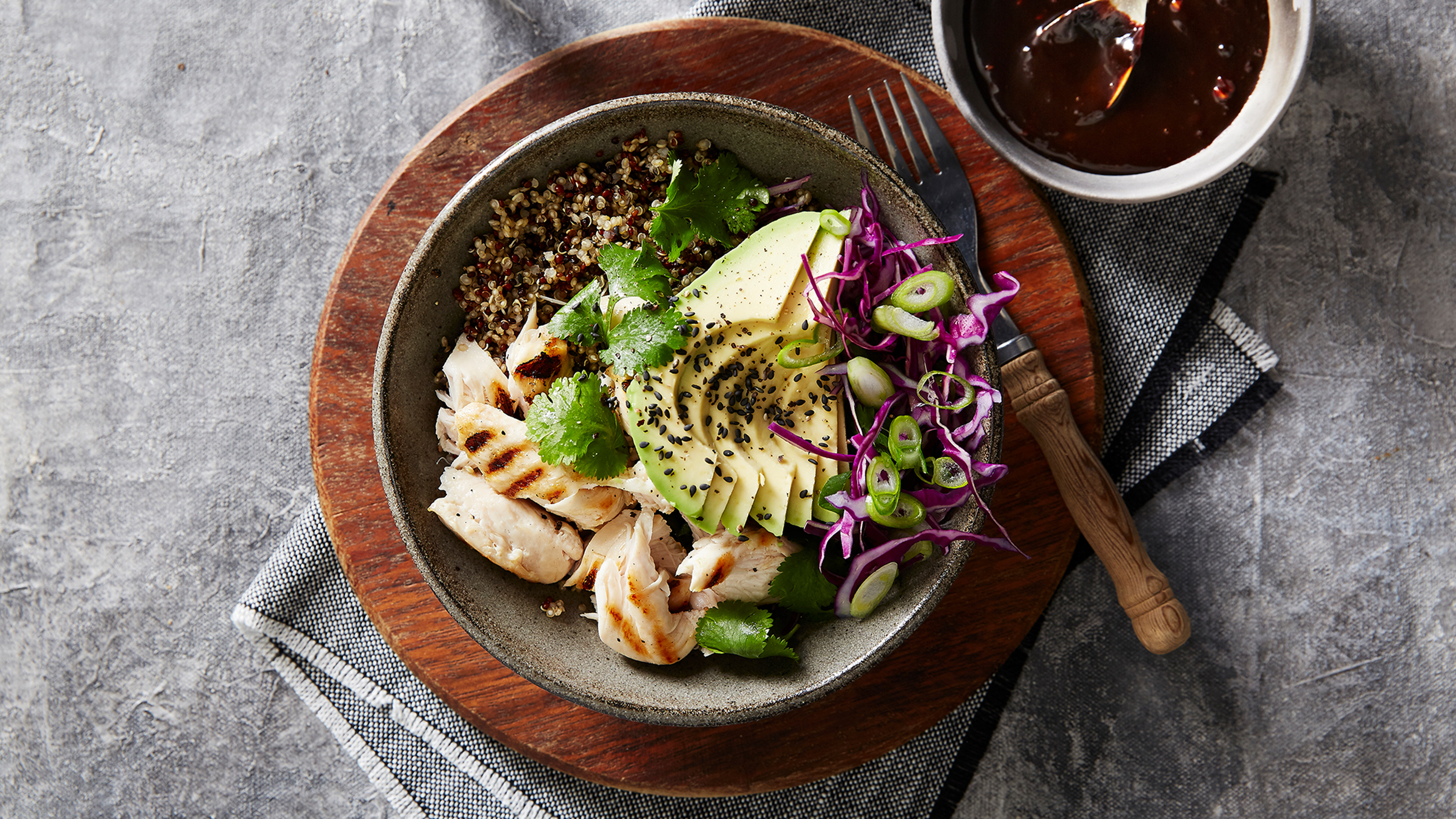 Peanut Chilli Chicken Lunch Bowl