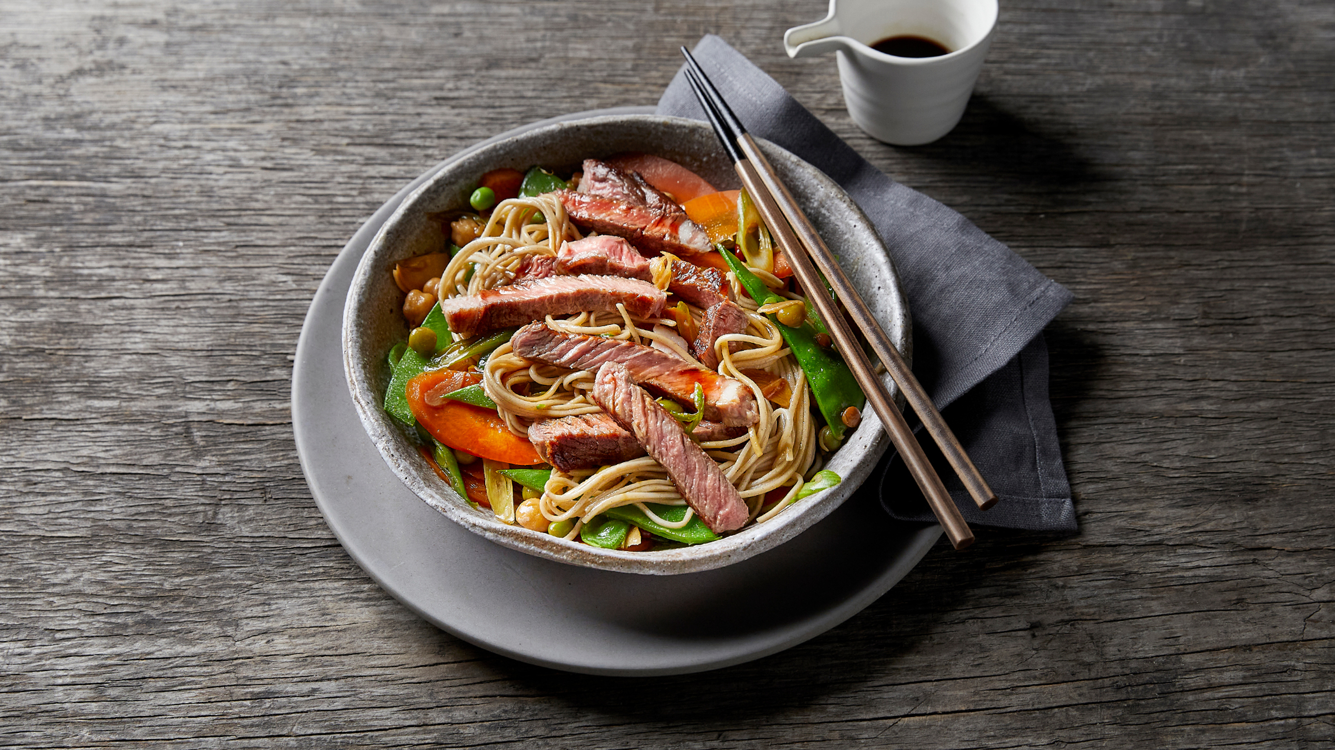 Sergio's Beef & Soba Noodle Salad
