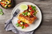 Cajun Fish with Corn Salsa