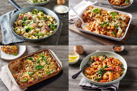 View of The ultimate easy weeknight pasta collection