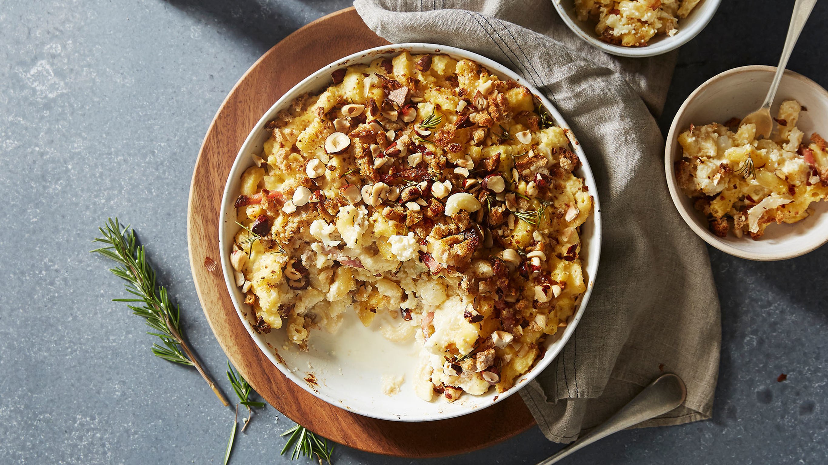 Cauliflower & Bacon Mac & Cheese