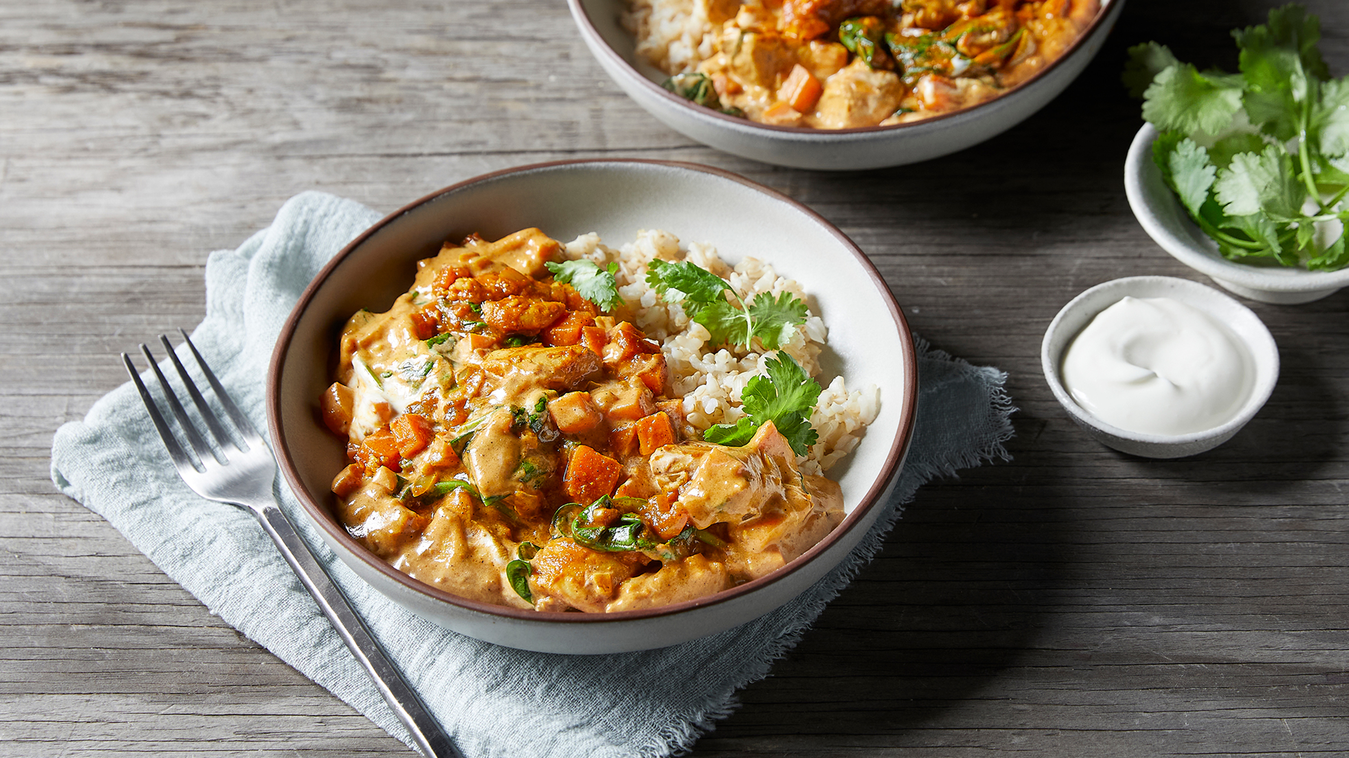 Butter Chicken with Rice