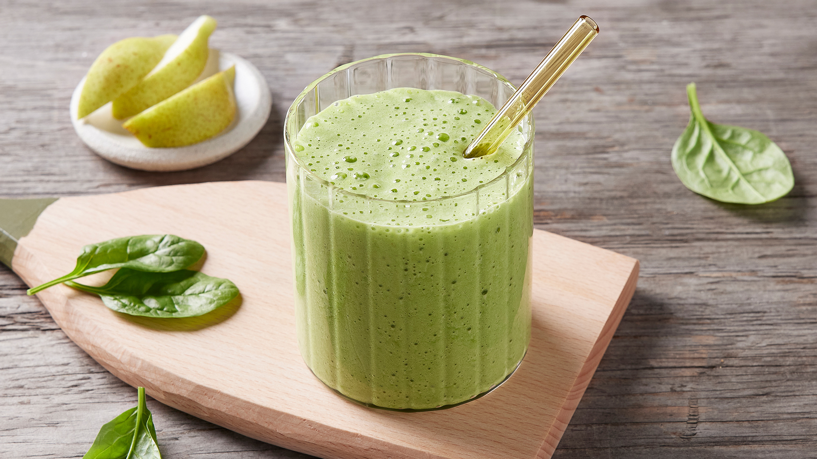 Pear & Lemon Green Smoothie