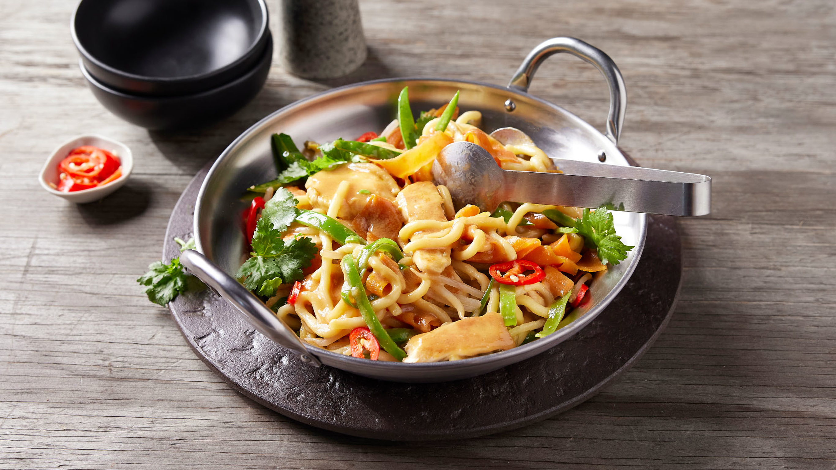 Dan's Miso Chicken Lo Mein