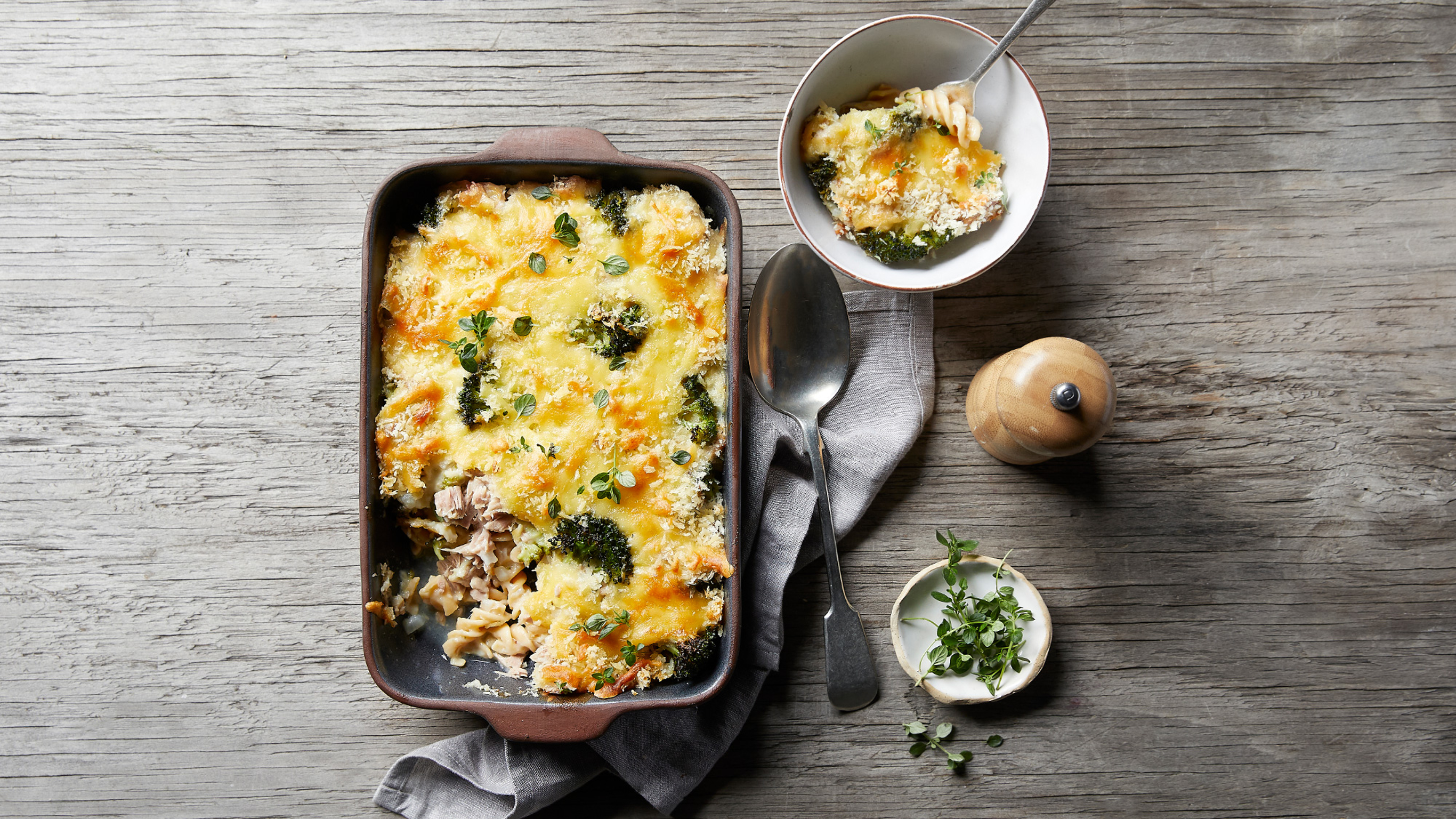 Tuna & Broccoli Mornay