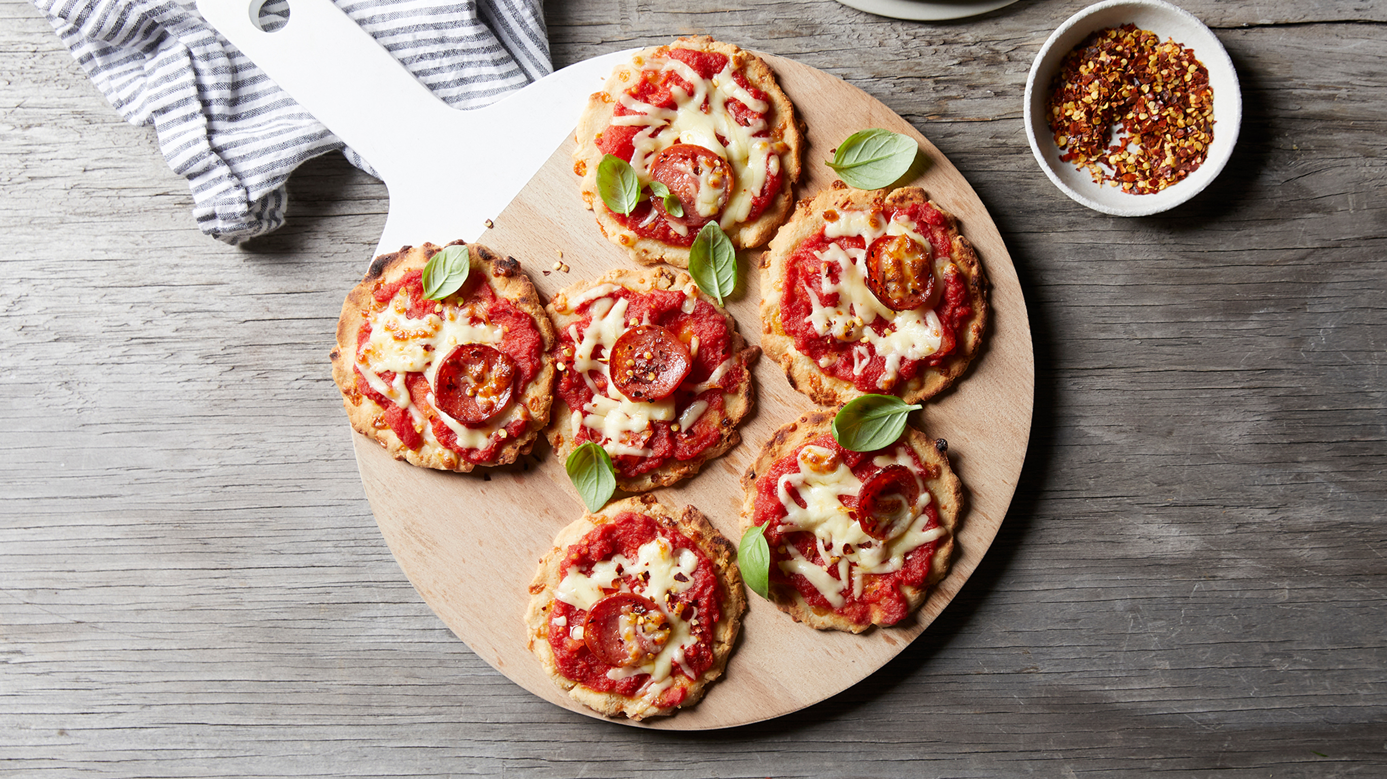 Dan's Mini Snack Pizzas