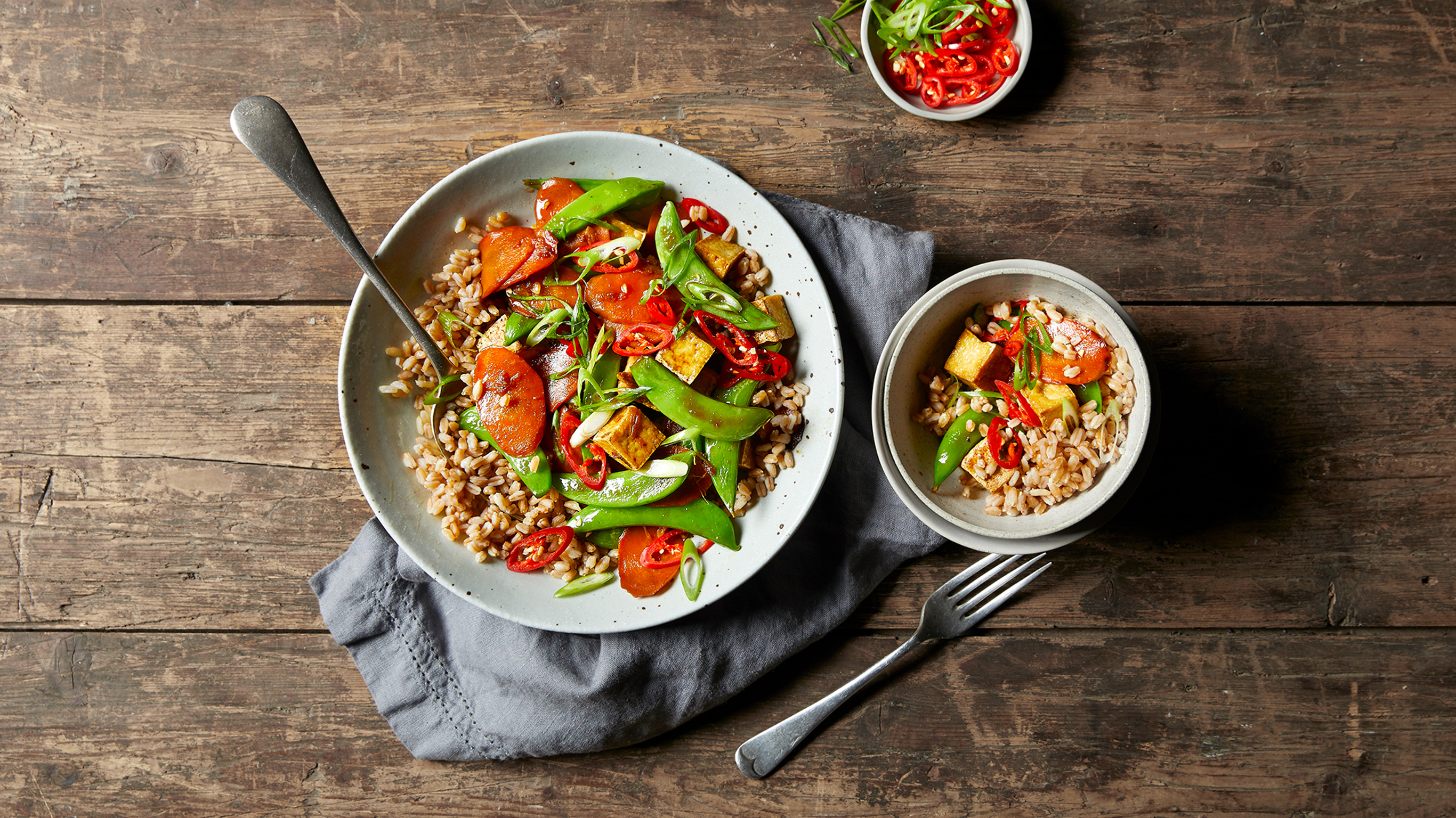 Busy evening refuel: Honey & Ginger Stir-fry with Tofu