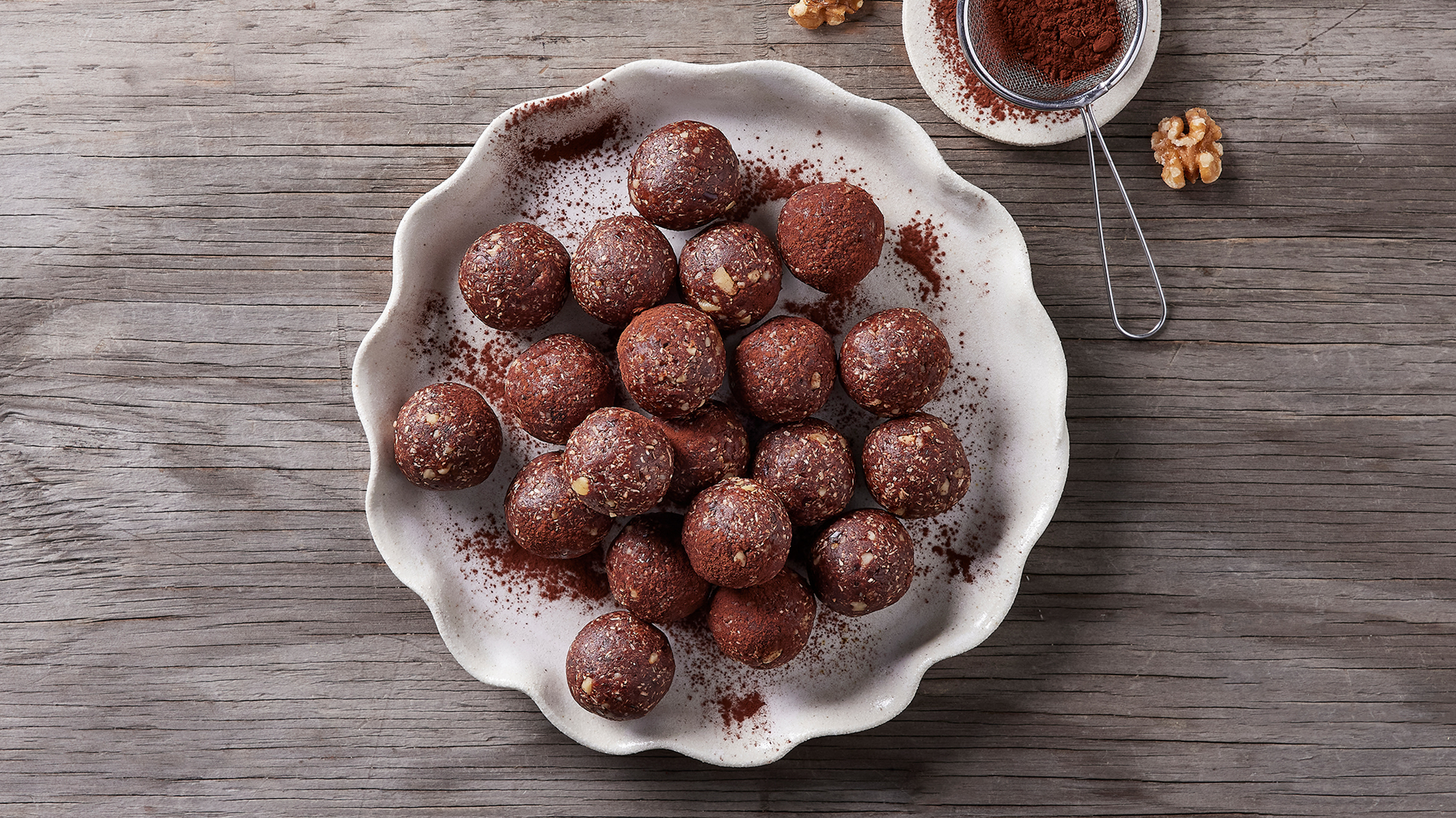 Choc Walnut Bliss Balls