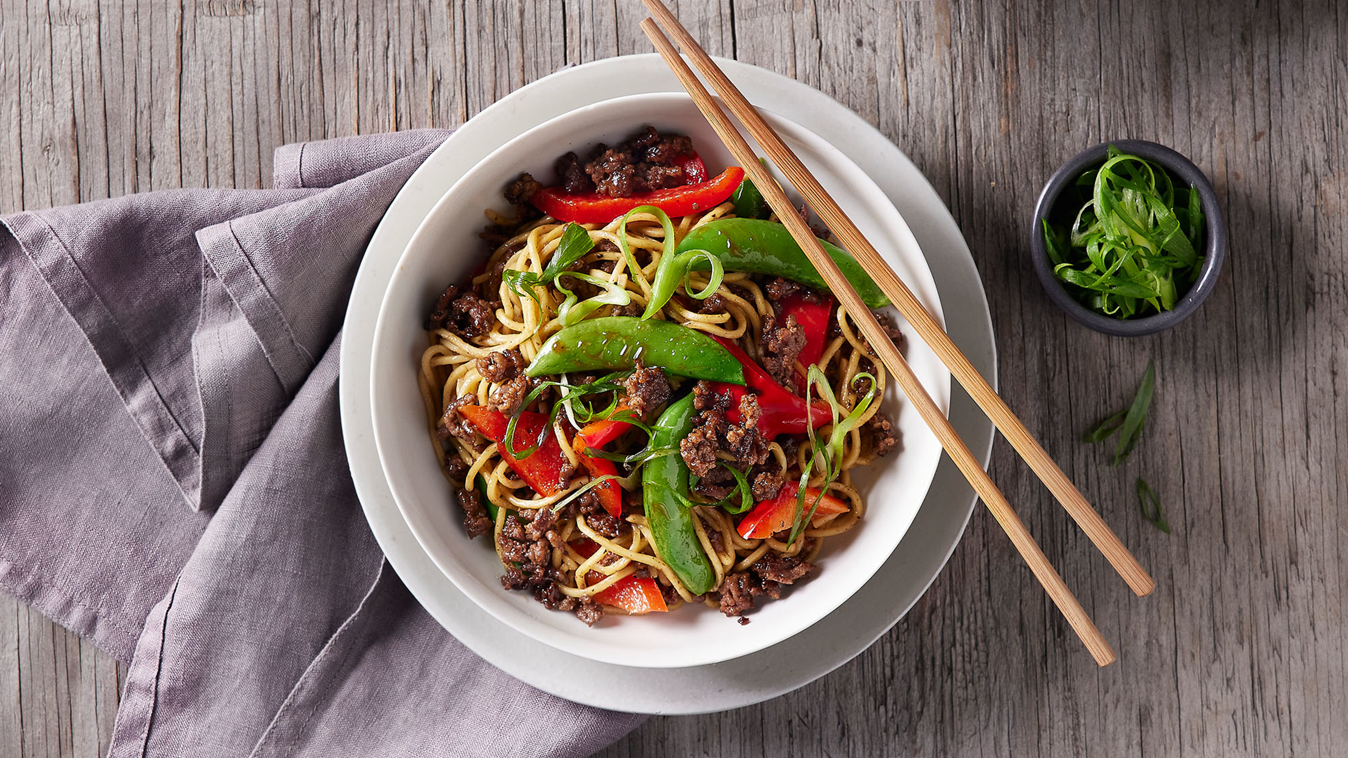 Most popular noodles: Beef Chow Mein