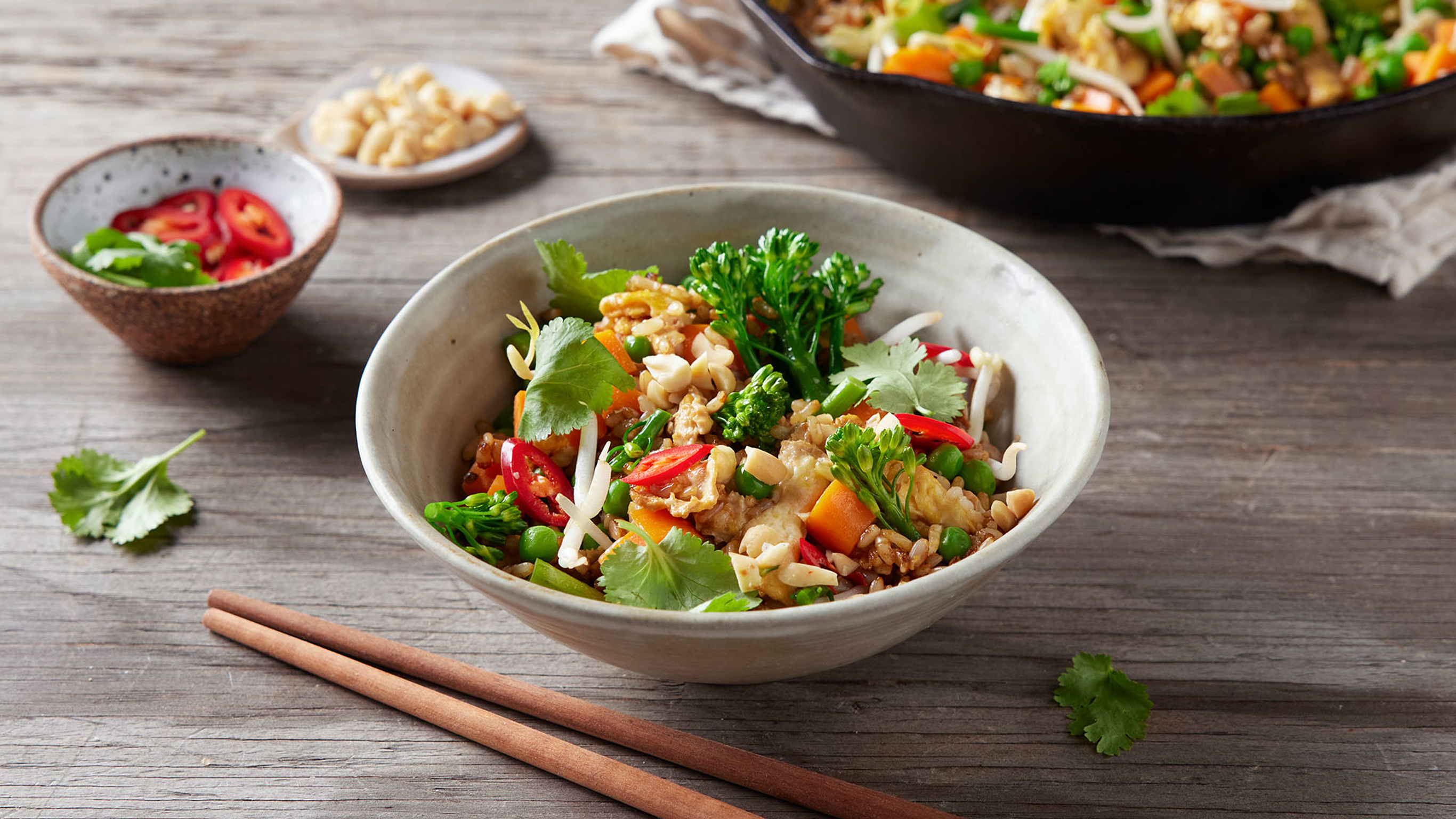 Most convincing takeout dupe: Dan’s Veggie-packed Fried Rice