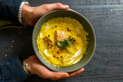 Poached Salmon with Turmeric Coconut Broth