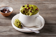 Matcha, Banana & Choc Mug Cake