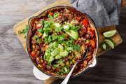 One-pot Taco Beef & Rice Bake