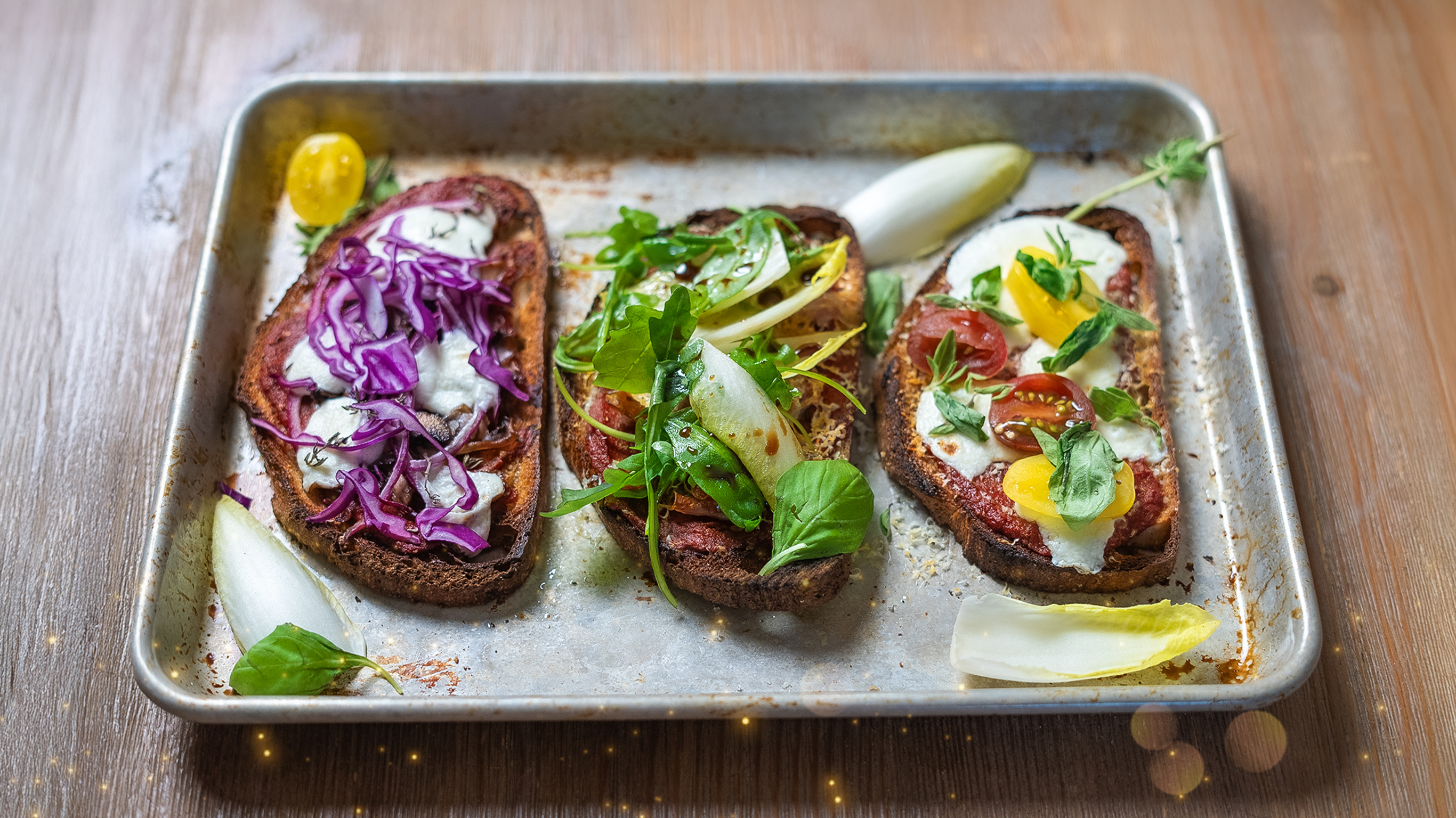 Slay #2: Italian-style Toasted Open Sandwiches
